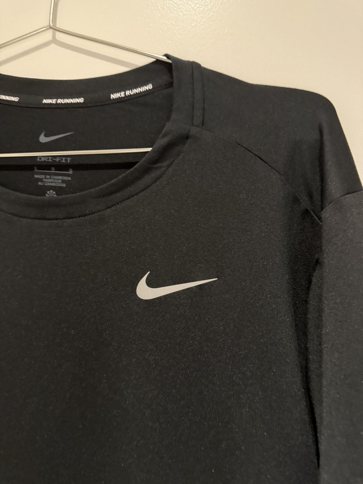 Nike Nike Running Long Sleeve Shirt Size US L / EU 52-54 / 3 - 2 Thumbnail