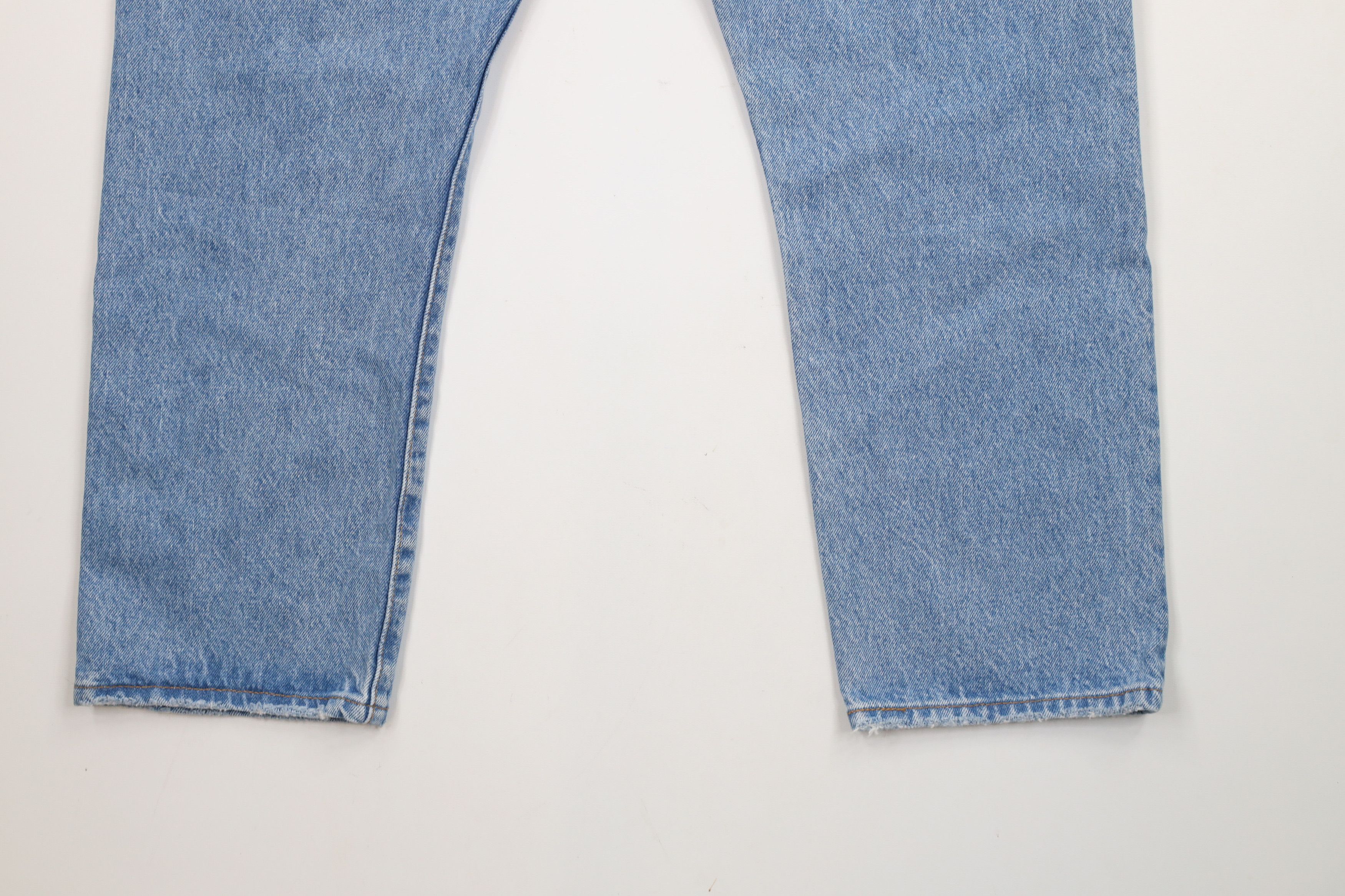 Levi's × Vintage Levis 501xx Button Fly Cropped Original Fit Denim Jeans Size 32" / US 10 / IT 46 - 11 Thumbnail