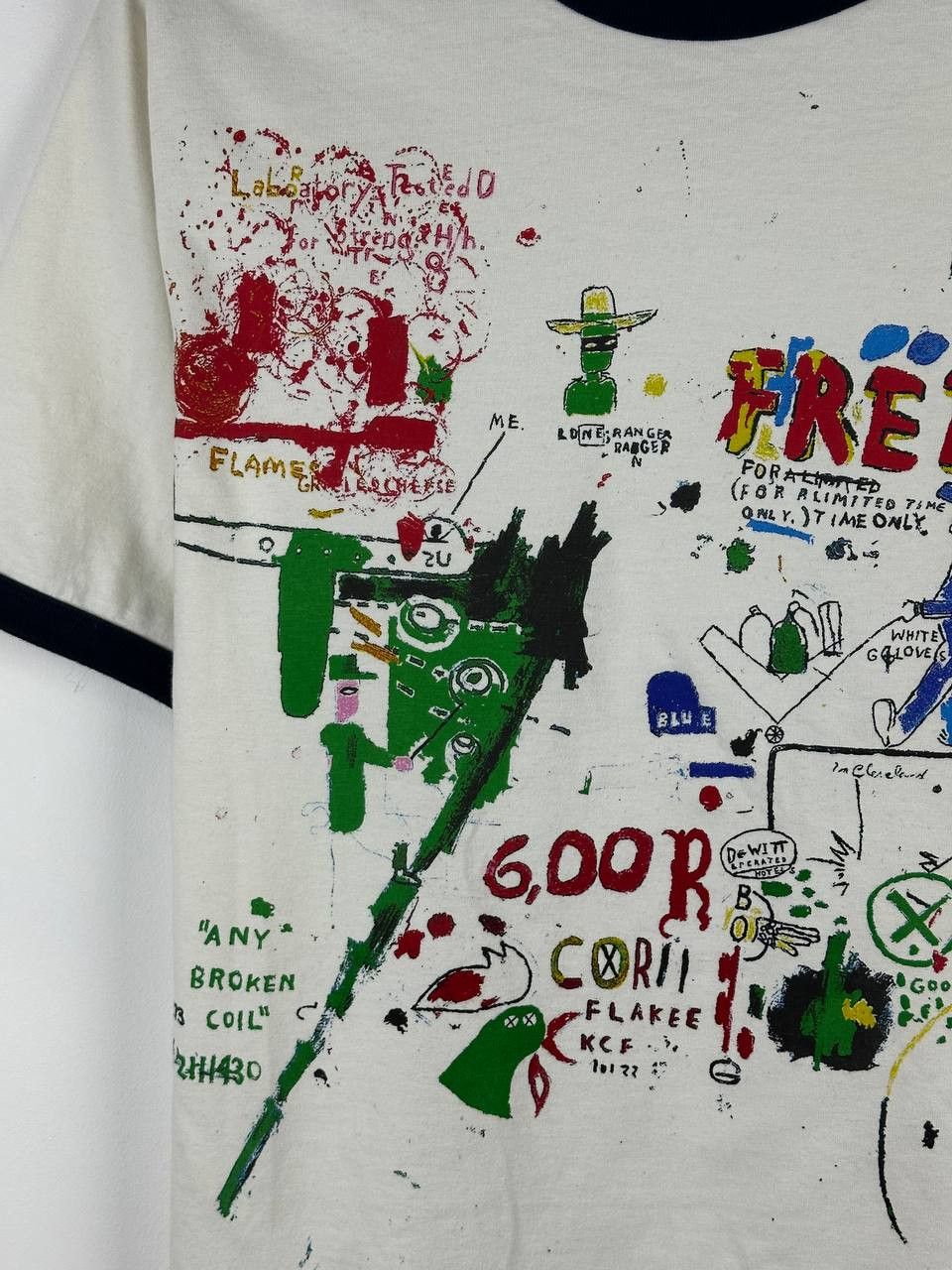 Japanese Brand × Uniqlo JEAN MICHEL BASQUIAT x UNIQLO Art T shirt Size US L / EU 52-54 / 3 - 4 Thumbnail