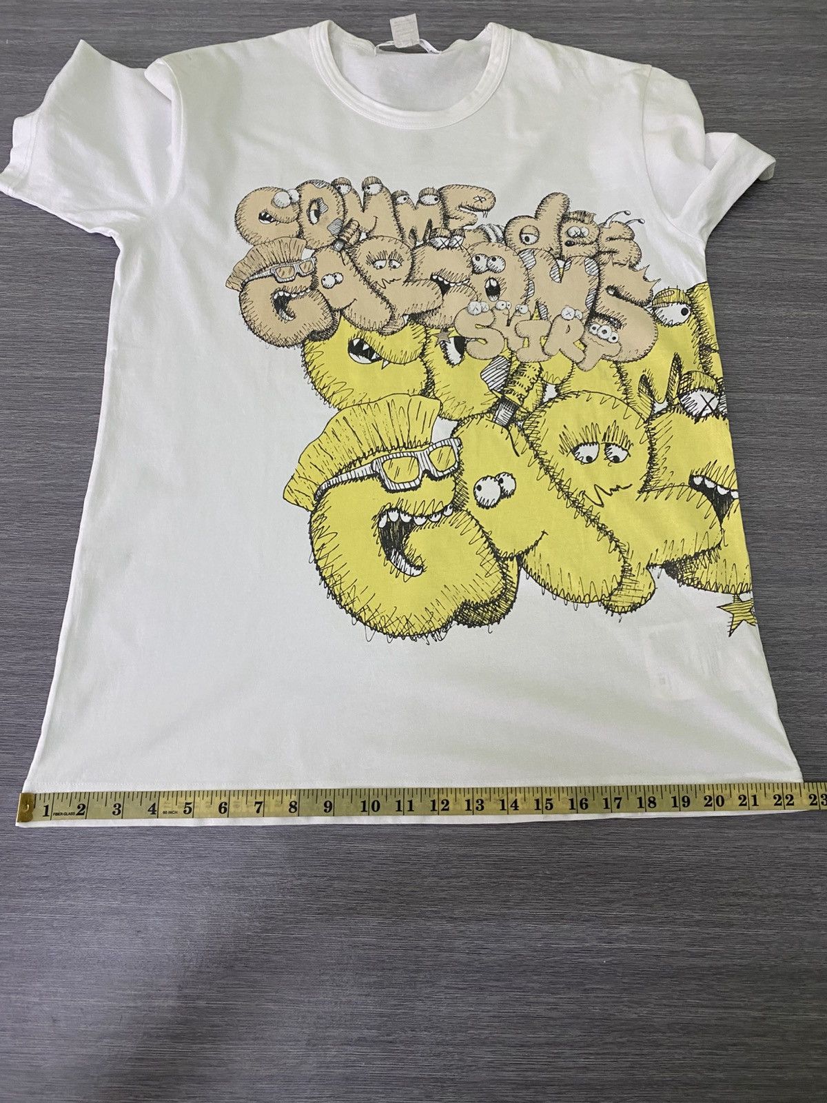 Comme des Garcons × Kaws × Vintage Vintage Comme Des Garçons X Kaws Japanese Brand Shirt Size US XL / EU 56 / 4 - 13 Thumbnail