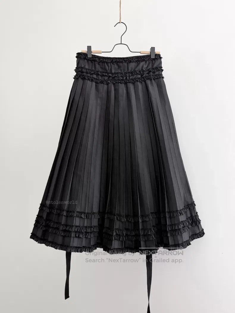 Comme des Garcons Comme Des Garcons size M Lace Pleated Skirt Size 22" - 1 Thumbnail
