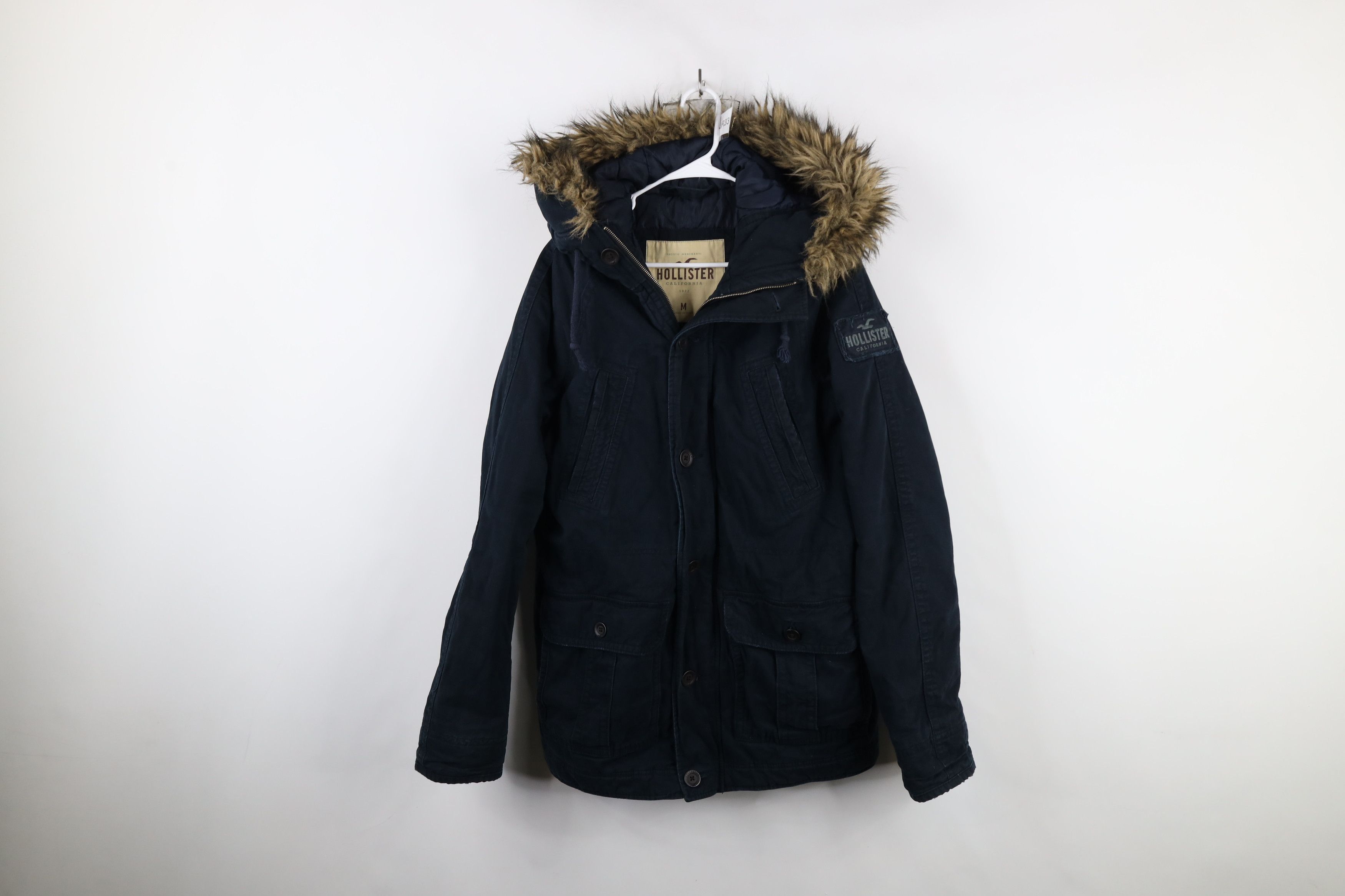 Faux Fur Lined Hollister Jacket Price In India Vintage Y2K