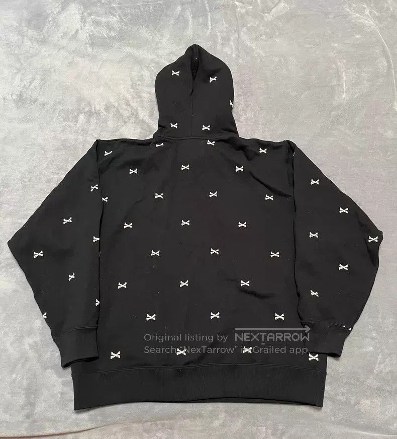 Wtaps Wtaps All-over Bone Print Collaborative Sweatshirt Size US M / EU 48-50 / 2 - 2 Thumbnail