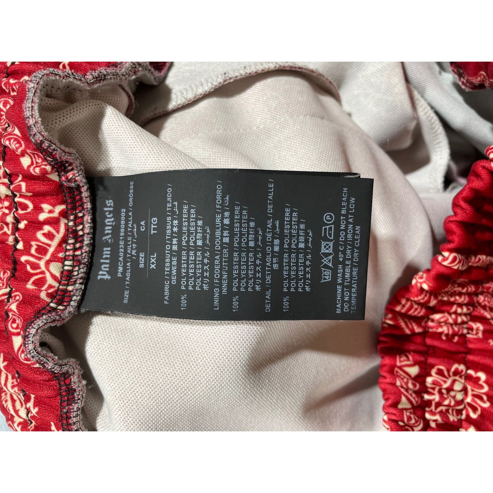 Palm Angels PALM ANGELS PAISLEY TACK PANTS Size US 38 / EU 54 - 3 Thumbnail