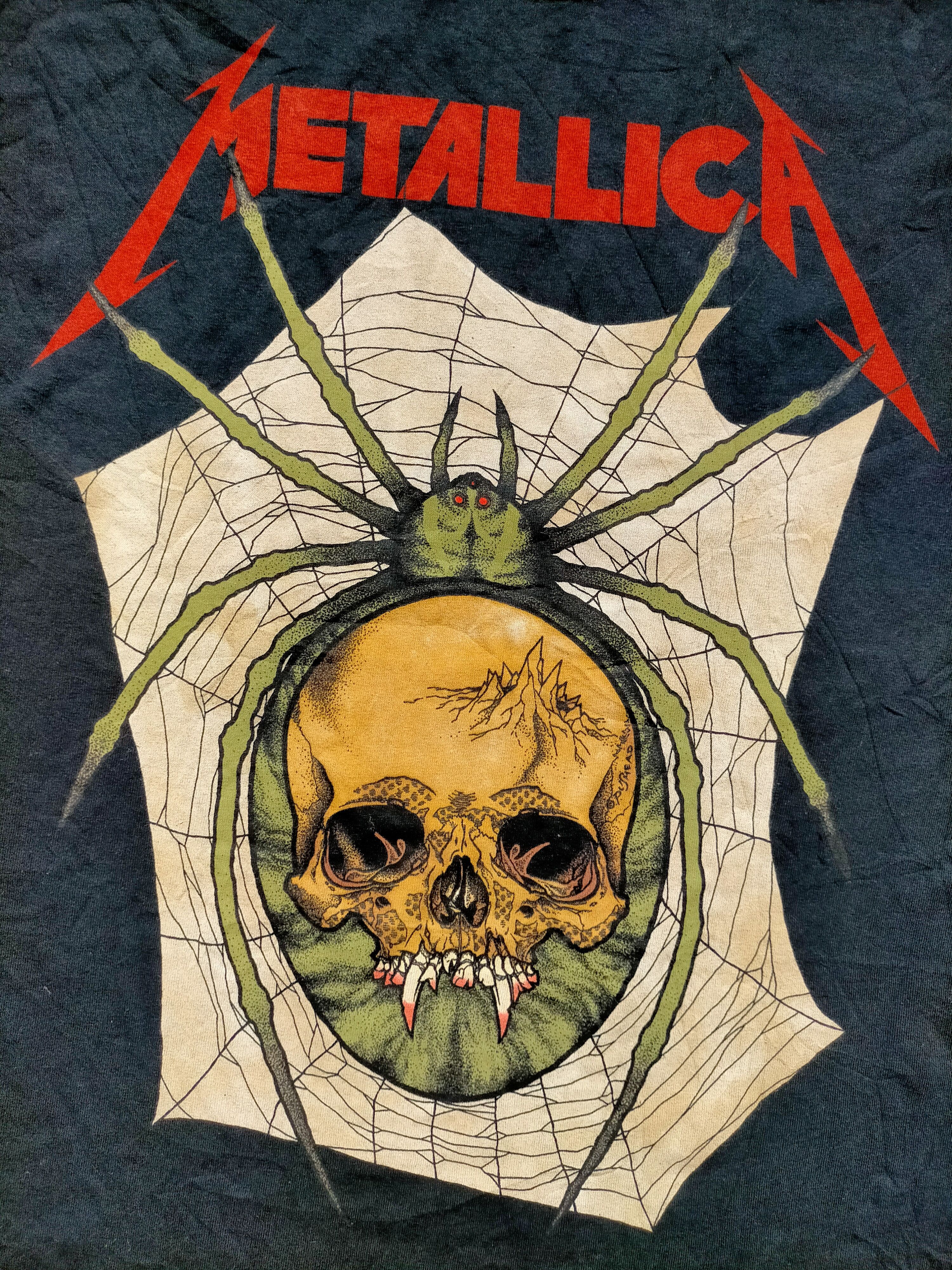 Band Tees Vintage Metallica Tour 2015 Black tee Size L Size US L / EU 52-54 / 3 - 7 Thumbnail