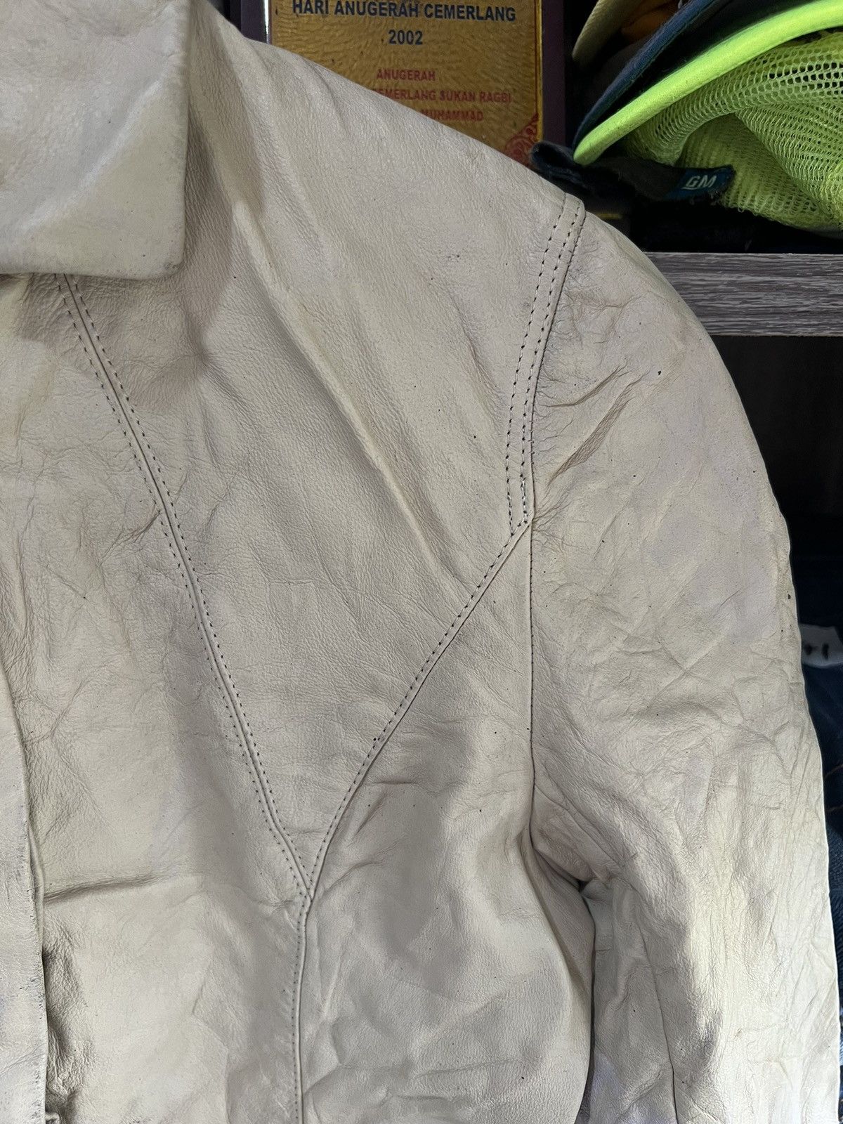 Sonia Rykiel 🔥Rare Sonia Rykiel Button Leather Jacket Size S / US 4 / IT 40 - 6 Thumbnail