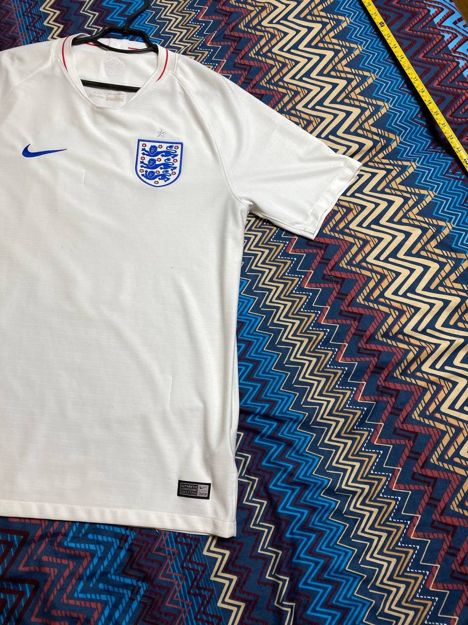 Nike T-Shirt Nike football England Y2K Vintage #2 HUSBAND Size US L / EU 52-54 / 3 - 11 Thumbnail