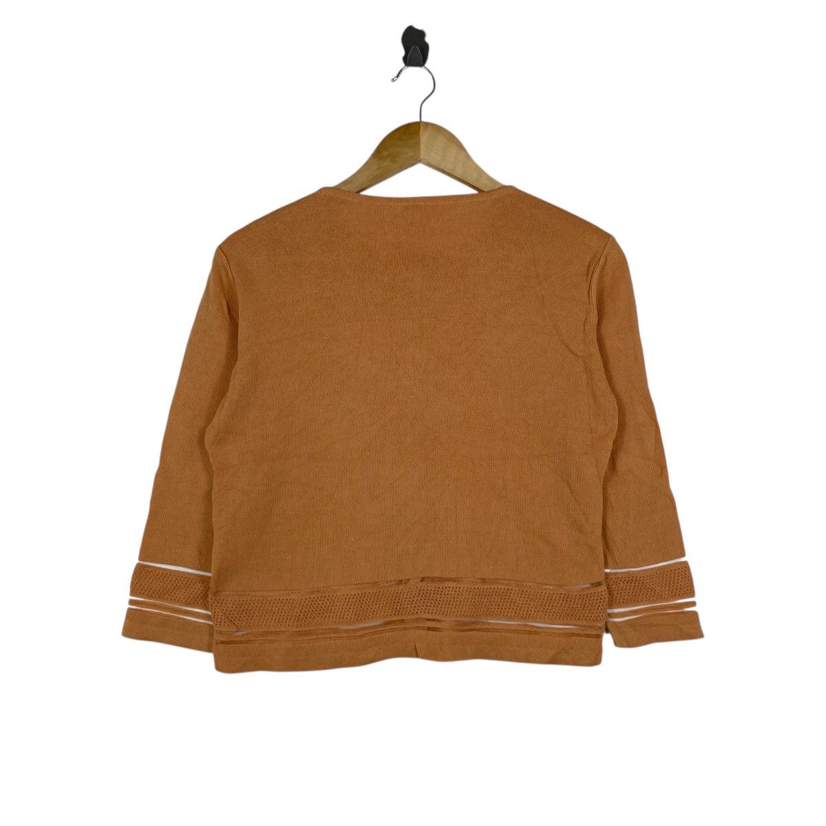 Lanvin Vintage Lanvin Japan Knitwear Cardigan Sweater Size S / US 4 / IT 40 - 4 Thumbnail