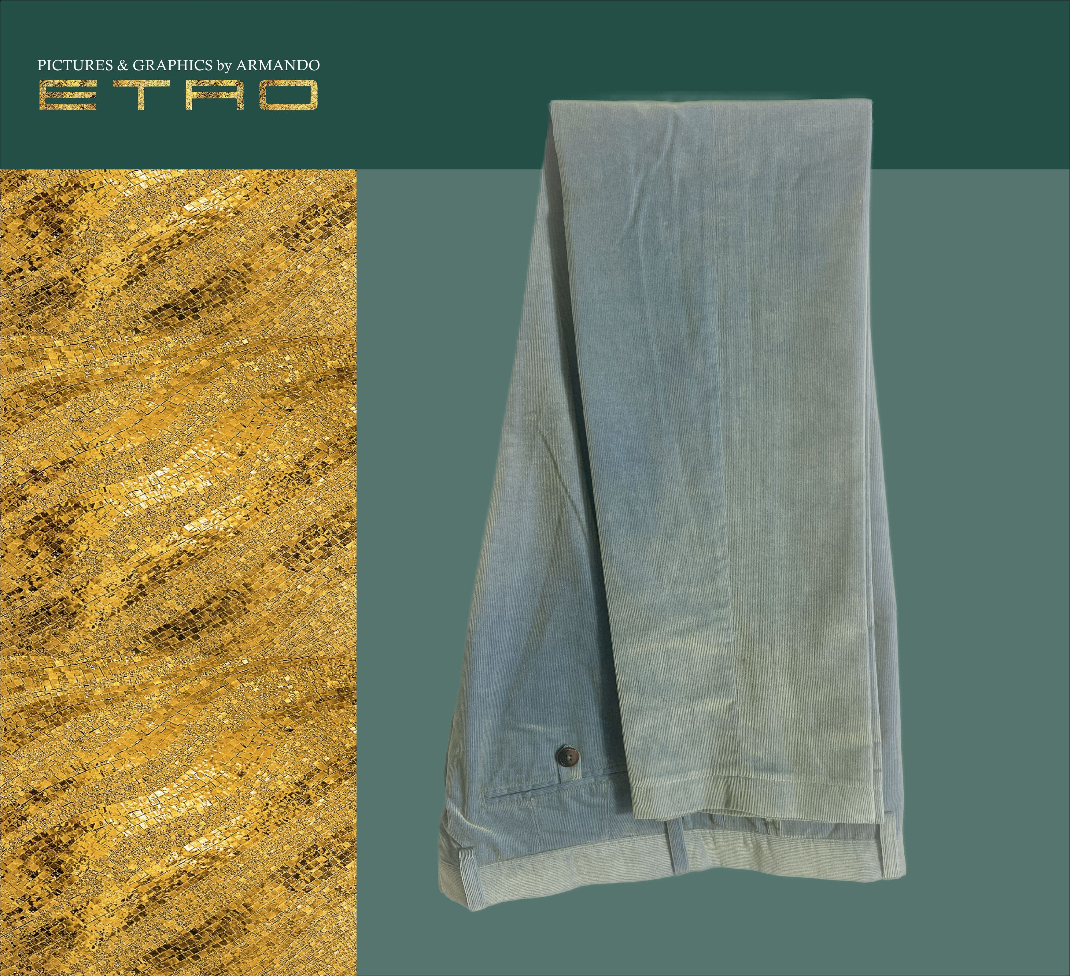 Etro Velvet pants Size US 36 / EU 52 - 9 Thumbnail