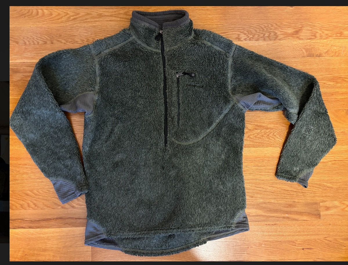 Patagonia × Vintage Patagonia vintage regulator “body rug” withered green medium Size US M / EU 48-50 / 2 - 1 Thumbnail
