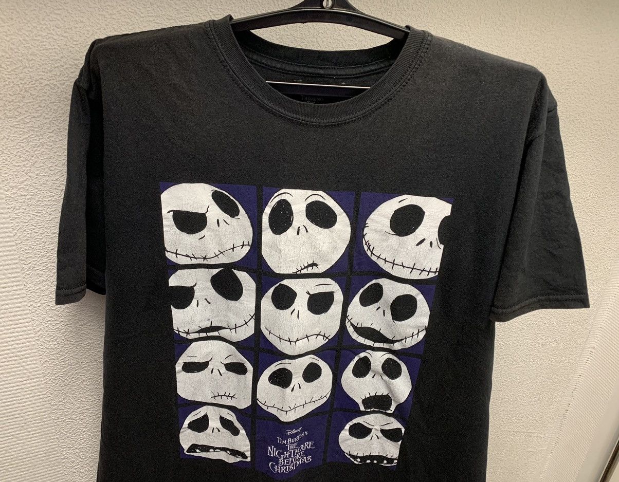 Cartoon Network The nightmare before Christmas vintage black t-shirt Xl Size US XL / EU 56 / 4 - 3 Thumbnail