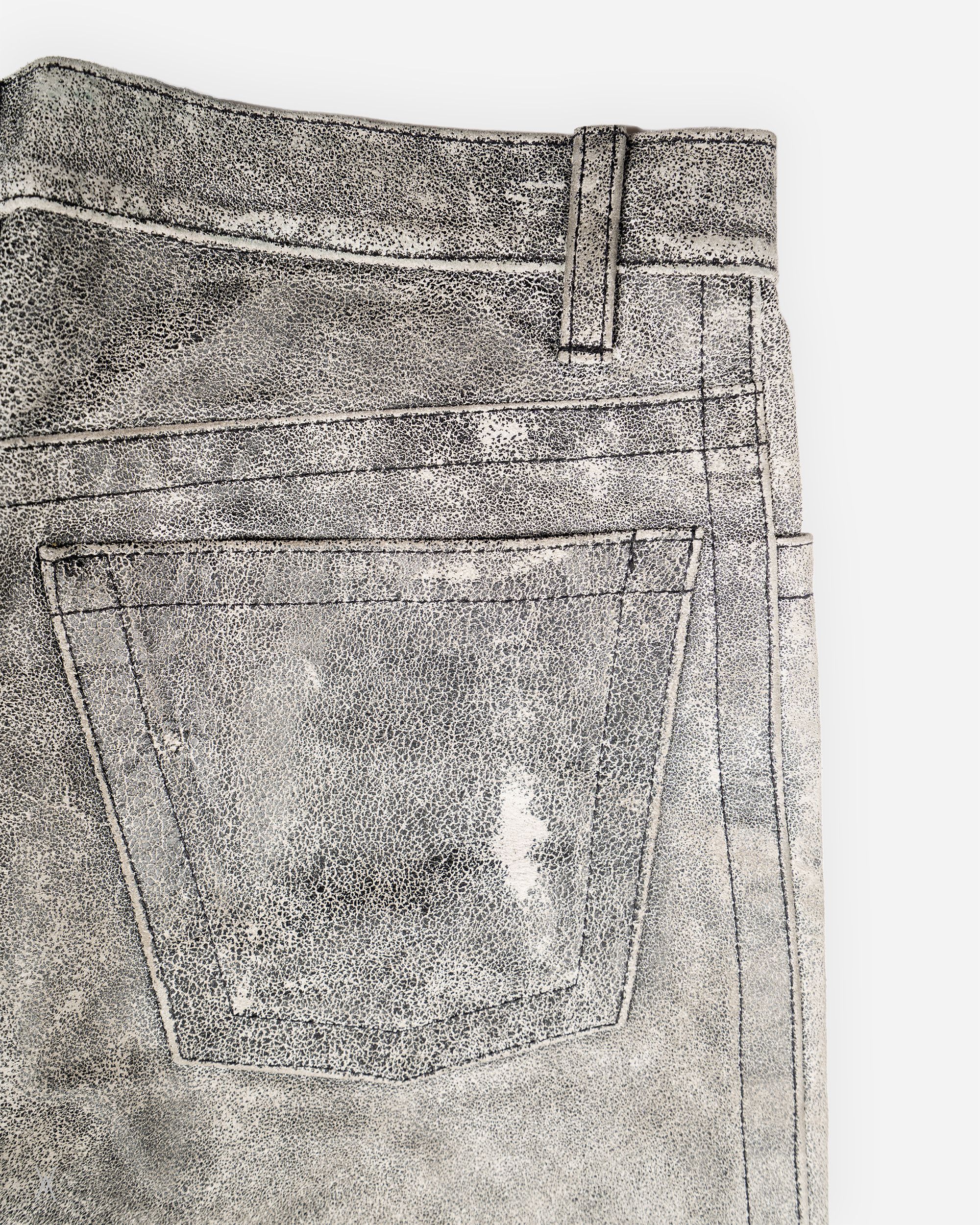 Ann Demeulemeester Ann Demeulemeester Distressed Leather Pants Size US 30 / EU 46 - 3 Thumbnail