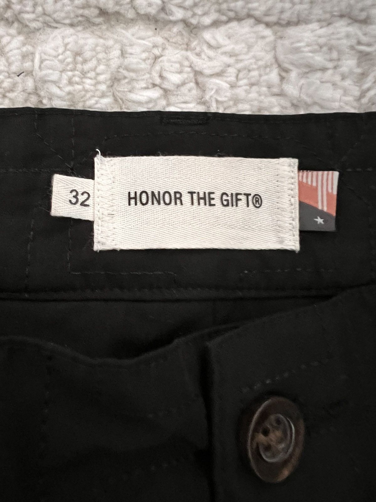 Honor the Gift HONOR THE GIFT BLACK PANTS Size US 32 / EU 48 - 2 Thumbnail