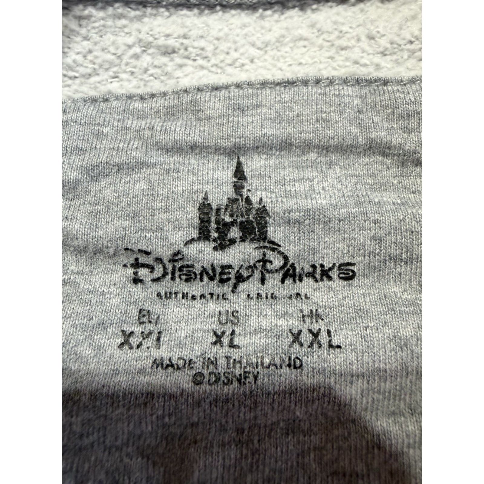 Disney Disney Jacket Womens Mens Sweatshirt Full Zip Gray XL Tigger Long Sleeve Coat Winter Fall Basic Regular - Shirt? Size XL / US 12-14 / IT 48-50 - 6 Thumbnail