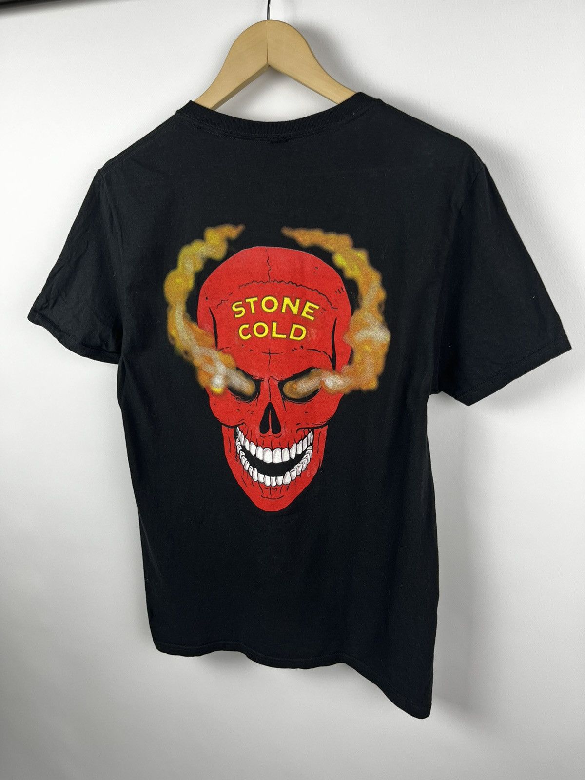 WWE Austin 3:16 Stone Cold Steve Flaming Skull T-Shirt WWF WWE Size US M / EU 48-50 / 2 - 6 Thumbnail