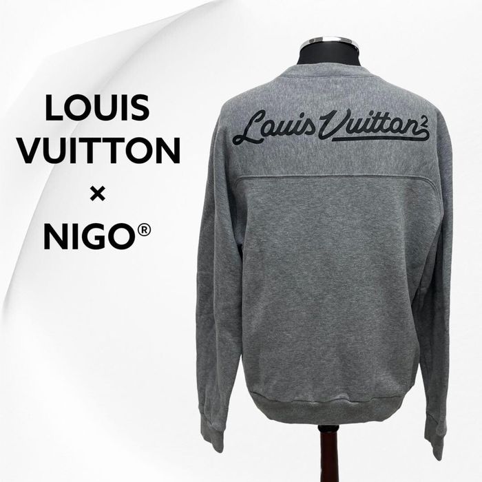 Louis Vuitton x Nigo Intarsia Jacquard Heart Crewneck Knit
