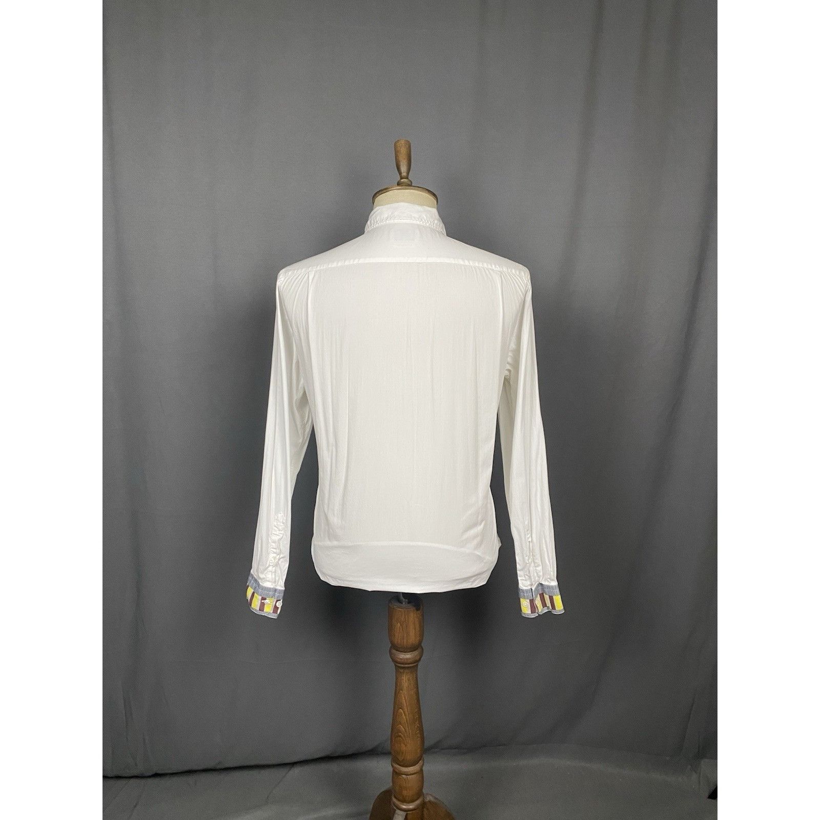 Acne Studios Acne Studios Jeffrey Cuff Men's White Longsleeve Shirt Size Size US L / EU 52-54 / 3 - 7 Thumbnail