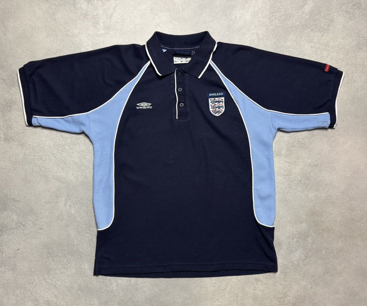 Umbro England 2001 2002 Football Soccer Polo Shirt Umbro Size US M / EU 48-50 / 2 - 1 Thumbnail