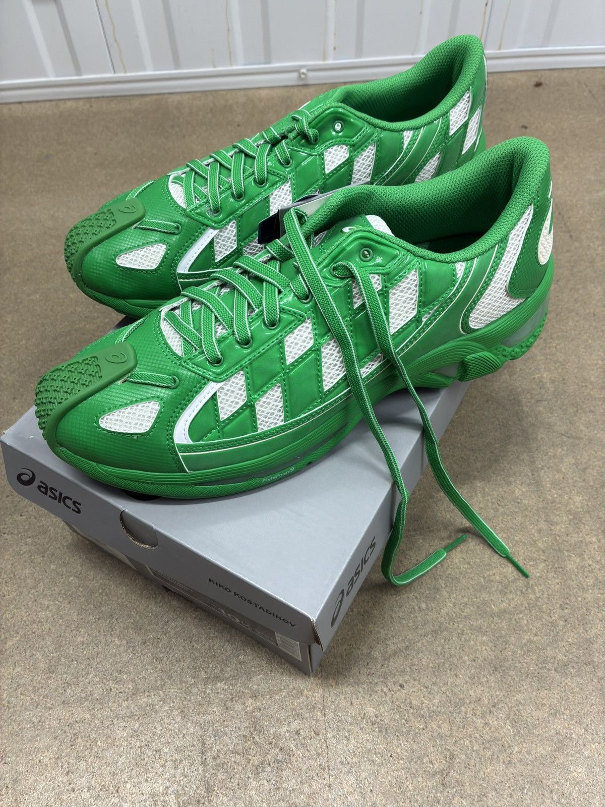 Asics × Kiko Kostadinov ASICS KIKO KOSTADINOV GEL KIRIL CILANTRO WHITE GREEN 10.5 10 Size US 10.5 / EU 43-44 - 10 Thumbnail