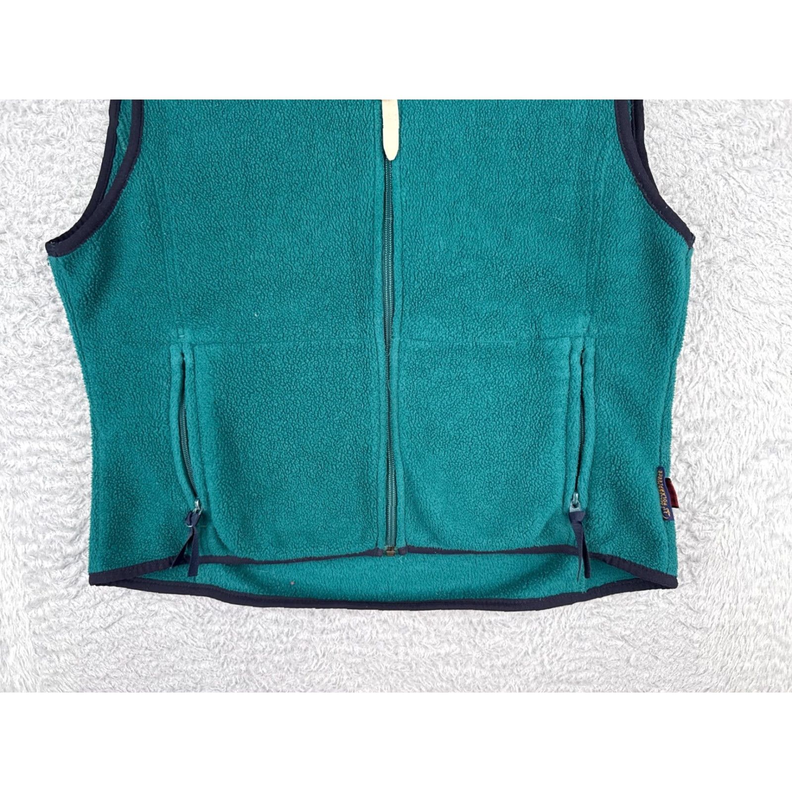 Vintage VINTAGE Woolrich Vest Women Medium Teal Full Zip Long Sleeve Polyester Fleece Size M / US 6-8 / IT 42-44 - 5 Thumbnail