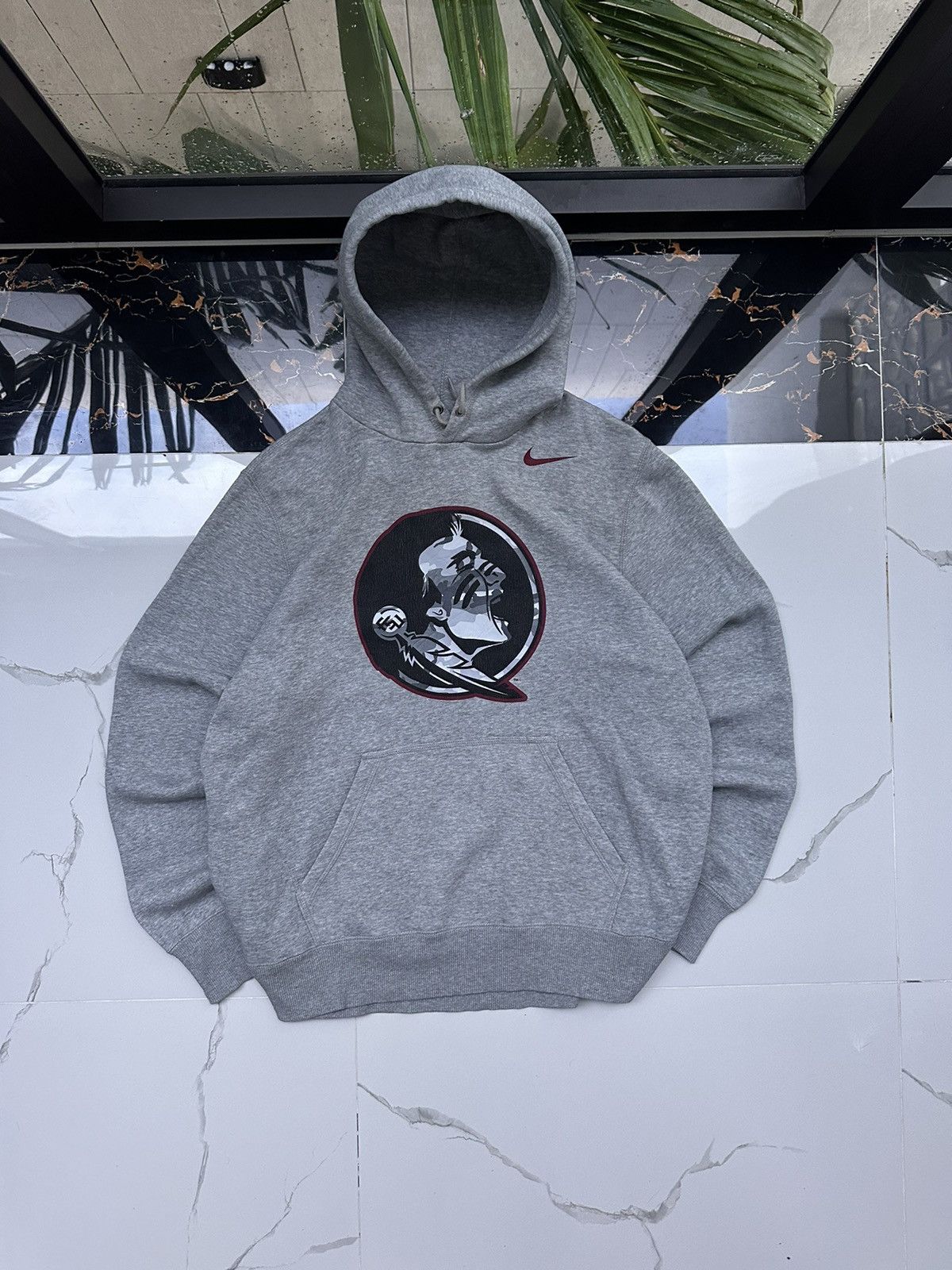 Nike × Vintage NIKE VINTAGE BIG LOGO STREETWEAR HOODIE Size US L / EU 52-54 / 3 - 4 Thumbnail