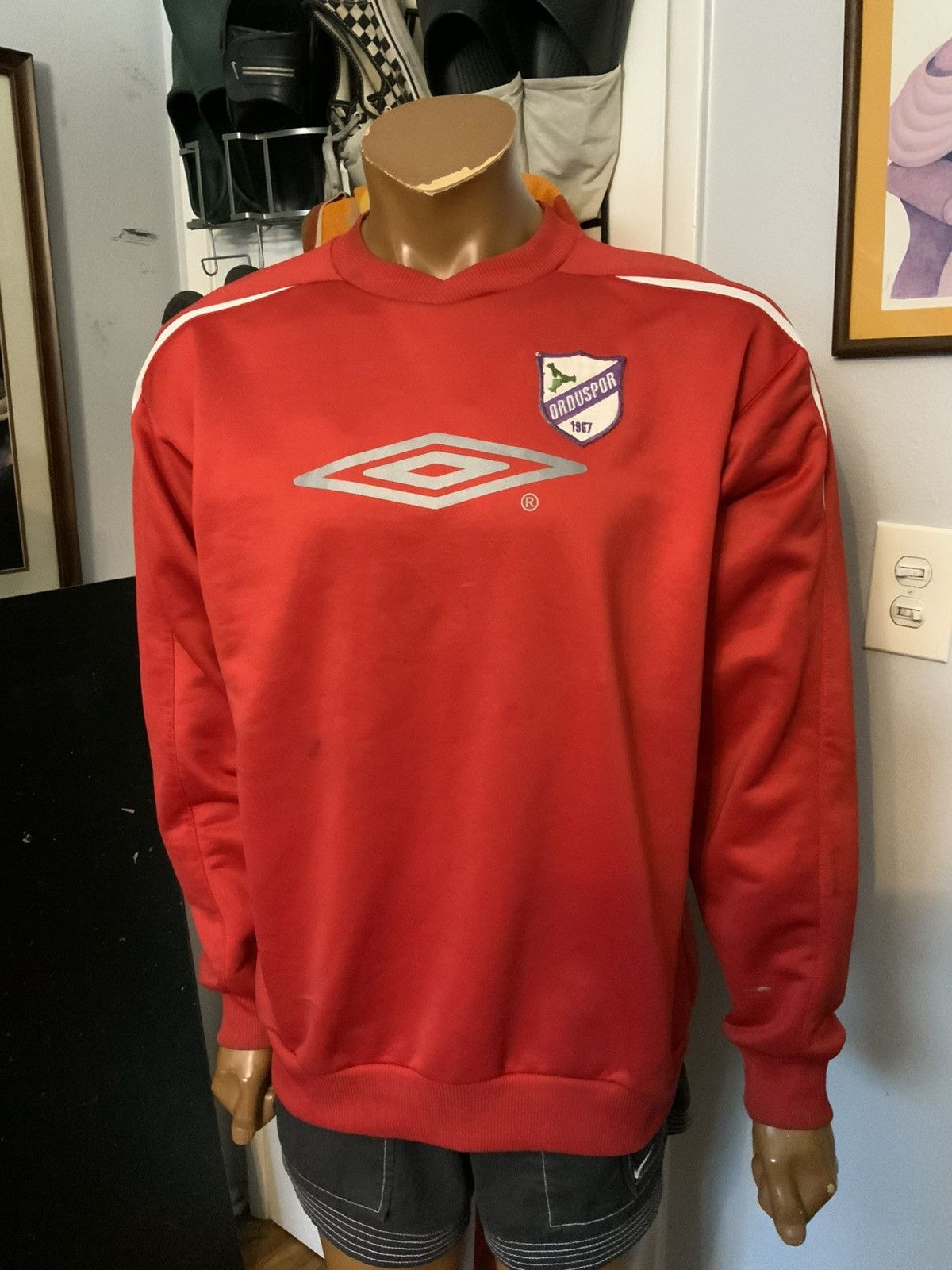 Umbro Umbro Orduspor 1967 Football Club Soccer Turkey Sweatshirt Size US XXL / EU 58 / 5 - 13 Thumbnail