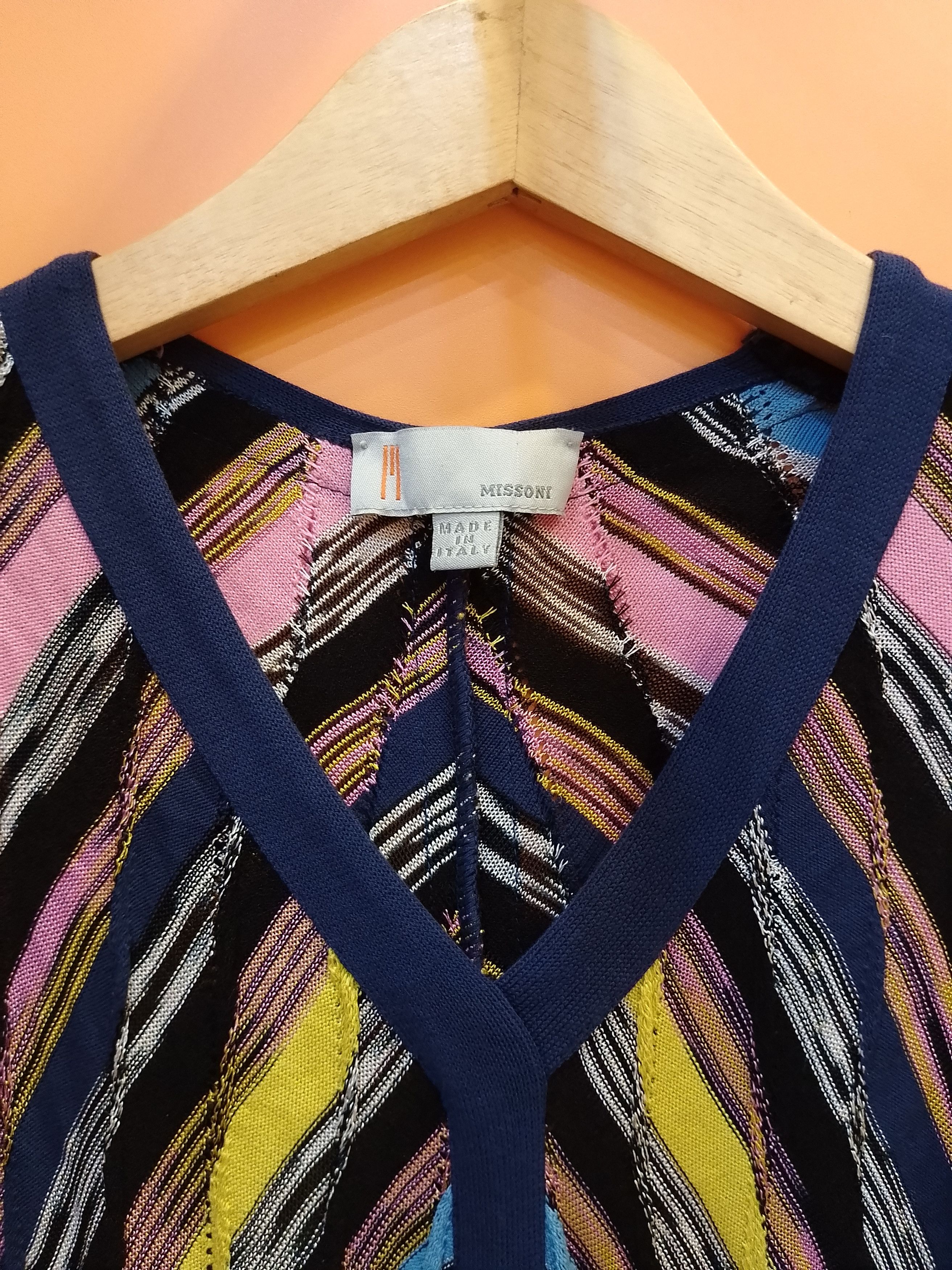 Missoni Vintage missoni viscose mini dress Size XS / US 0-2 / IT 36-38 - 6 Thumbnail