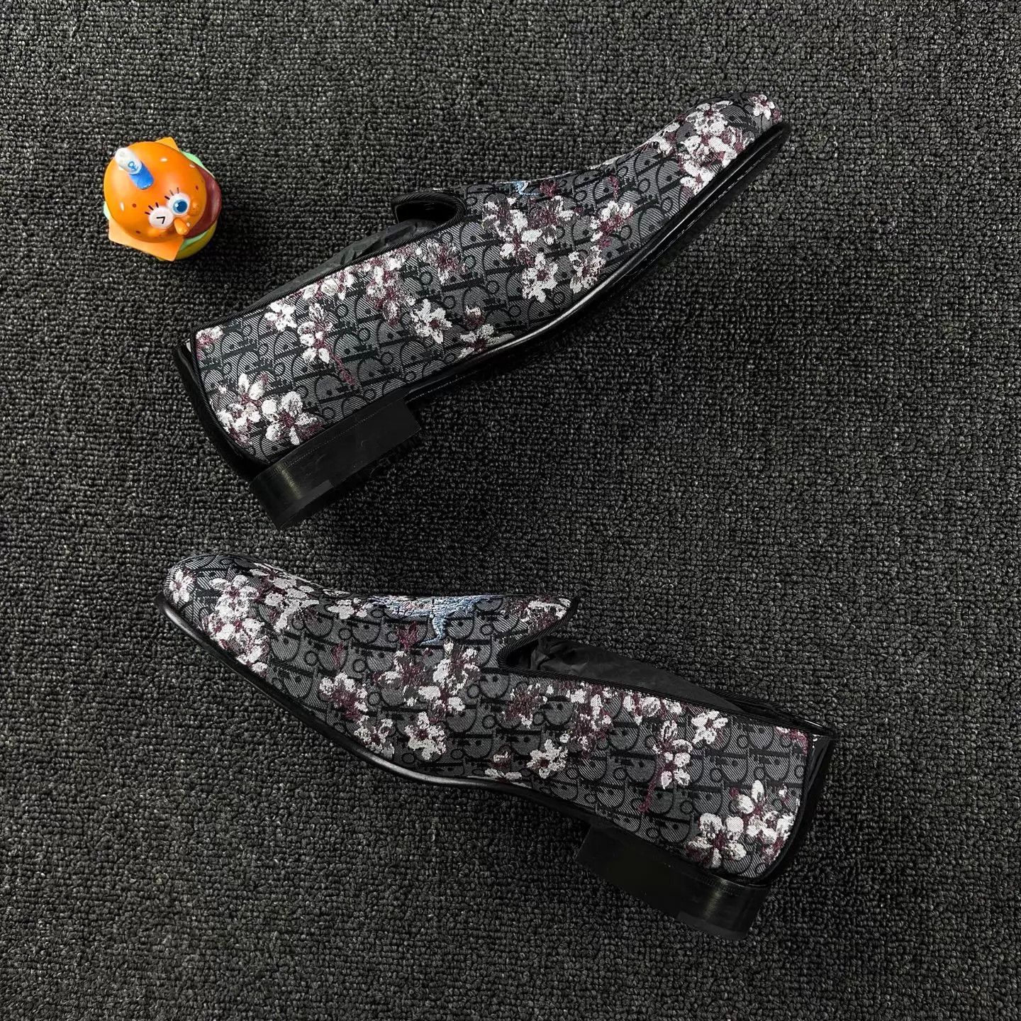 Dior Dior Oblique Floral Sneakers HB6177 Size US 9.5 / IT 39.5 - 3 Thumbnail
