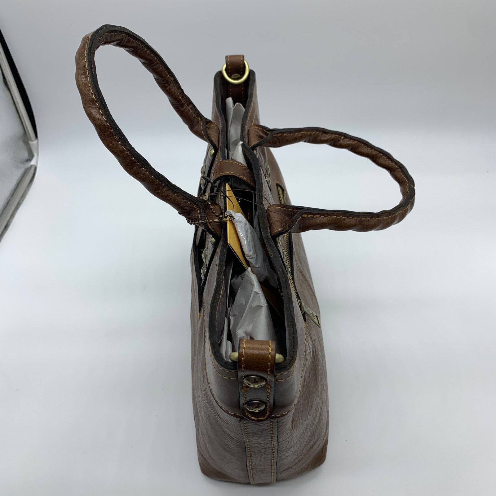 Other Patricia Nash Leather Handbags Analia Top Handle Size ONE SIZE - 7 Thumbnail