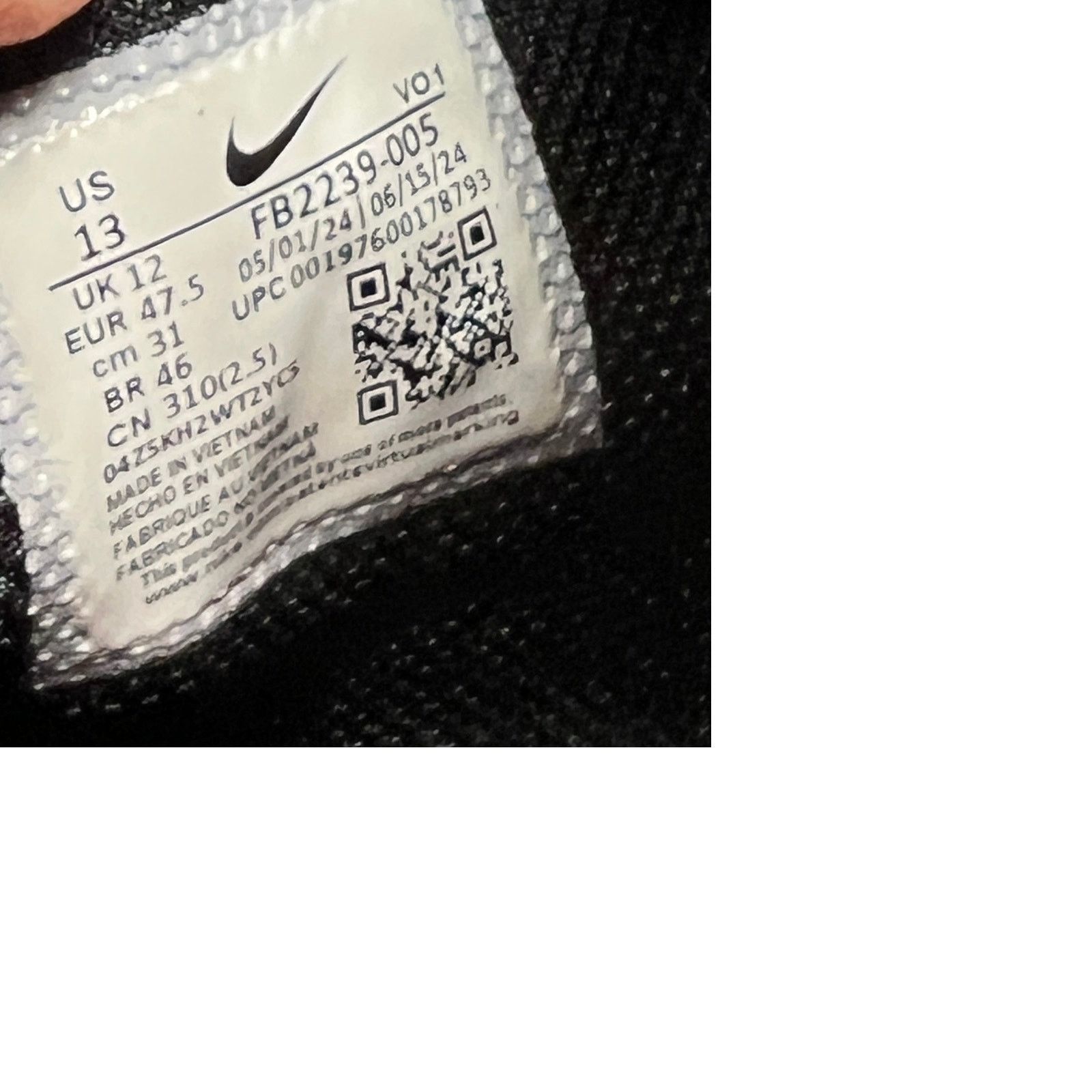 Nike Nike LeBron Witness 8 Black University Red White Mens 13 Size US 13 / EU 46 - 7 Thumbnail