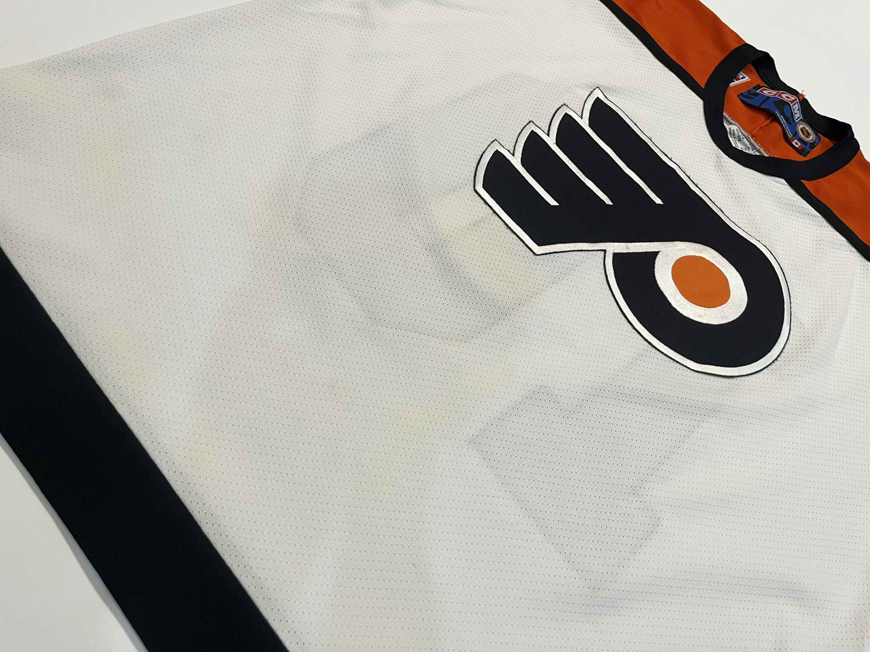 Ccm × NHL CCM Philadelphia Flyers LeCLAIR #10 NHL Hockey Jersey Size US XL / EU 56 / 4 - 10 Thumbnail