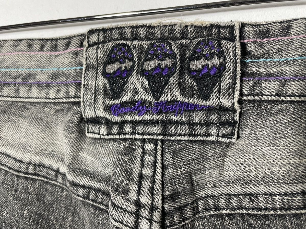 Japanese Brand Candy Stripper Art Design Jeans Rare Size US 29 - 8 Thumbnail