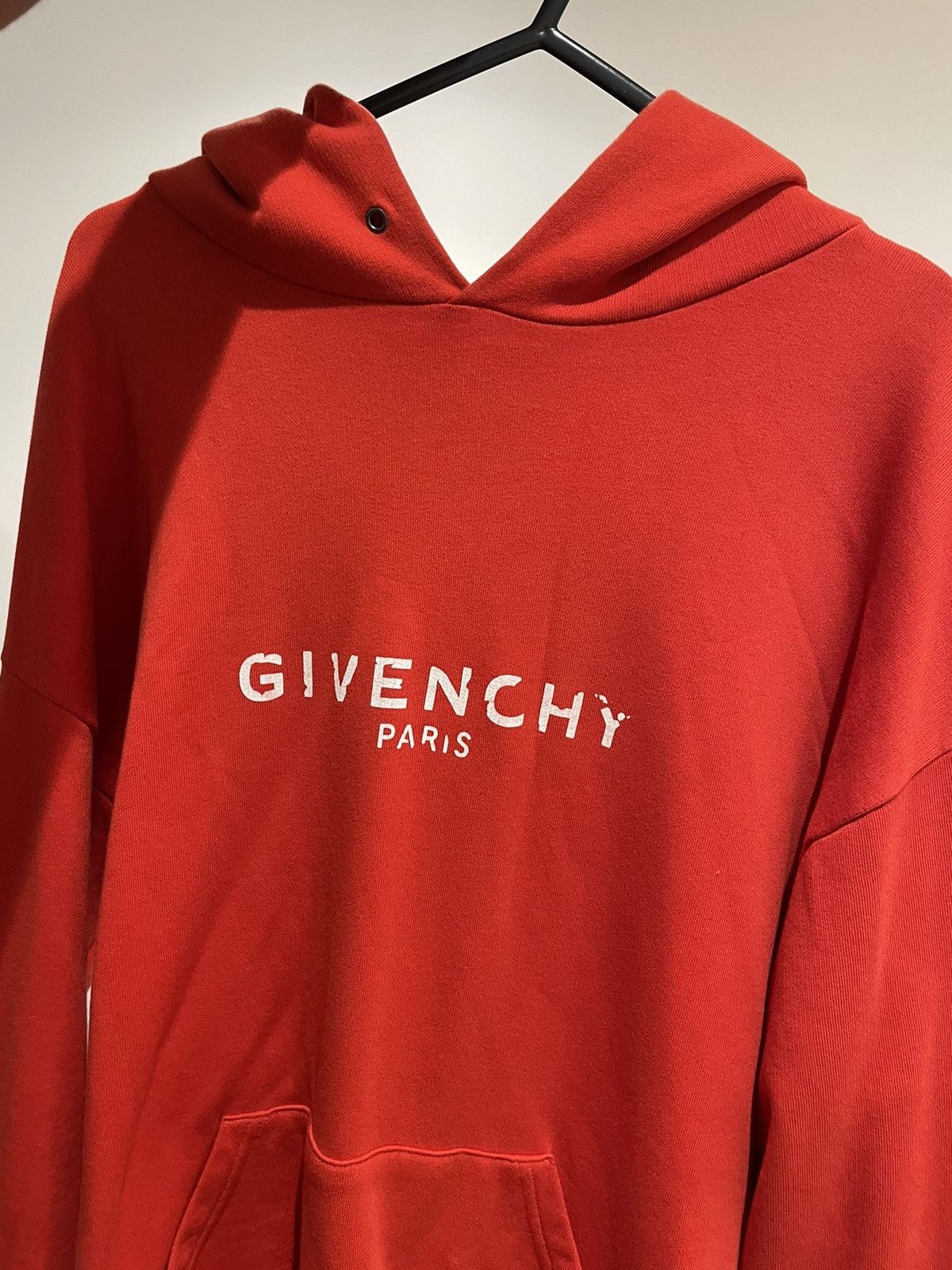 Givenchy Red givenchy hoodie limited edition Grailed