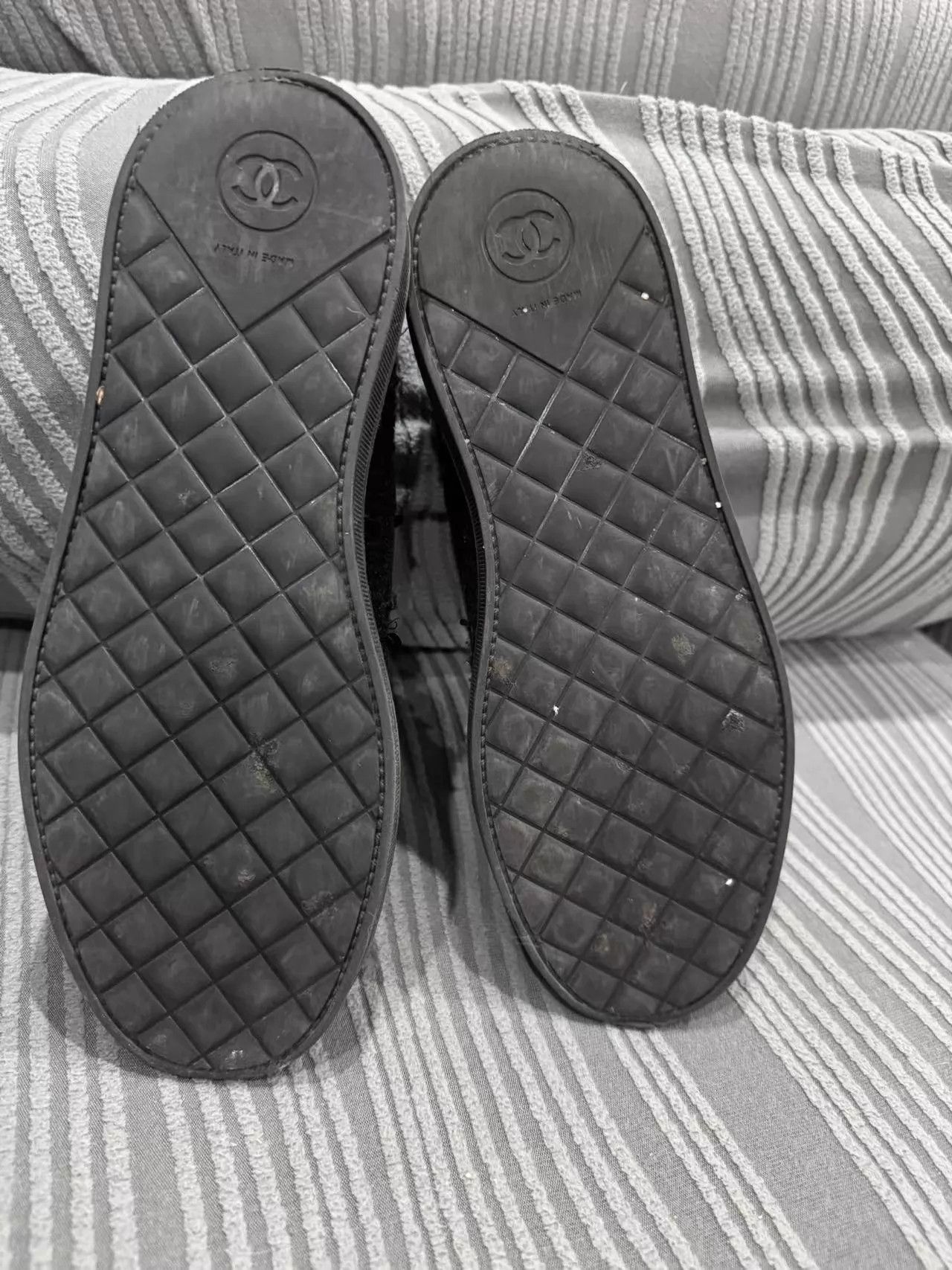 Chanel CHANEL Woven Sneaker 38 Size US 7.5 / IT 37.5 - 3 Thumbnail