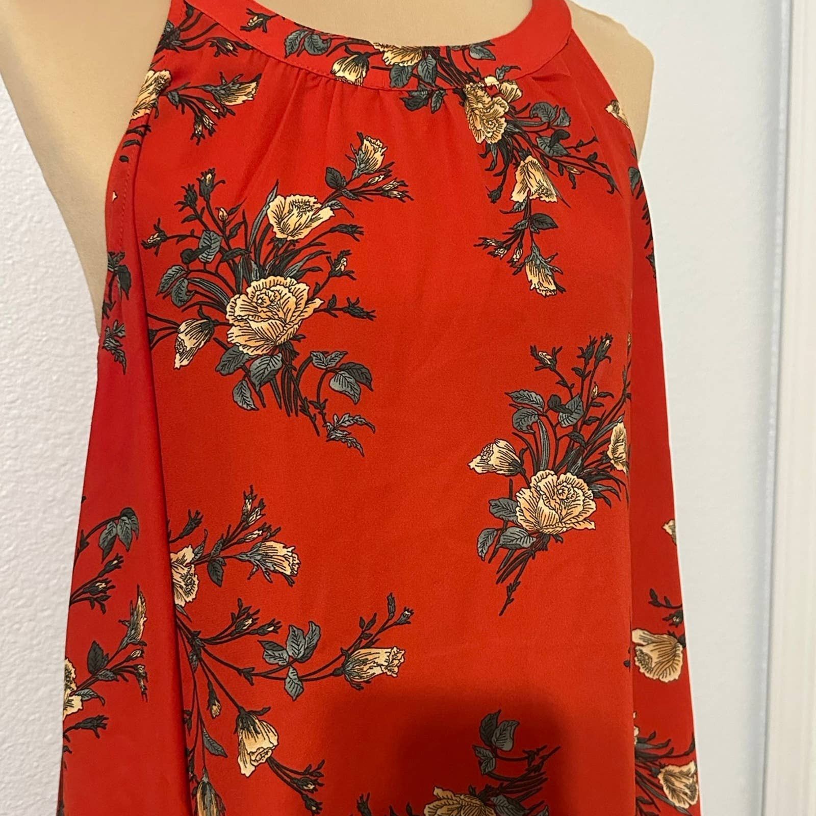 Other Torrid Georgette High Neck Tank Size L / US 10 / IT 46 - 4 Thumbnail