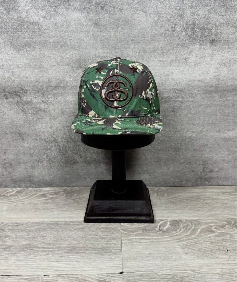 Stussy Stussy Camo Snapback Size ONE SIZE - 1 Thumbnail