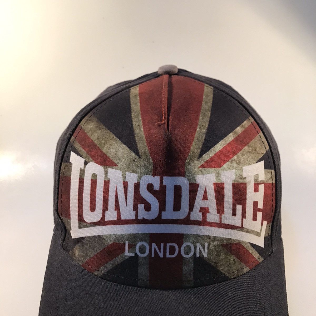 Lonsdale × Vintage Lonsdale Snapback unionjack brittain flag baseball cap OSFA Size ONE SIZE - 15 Thumbnail