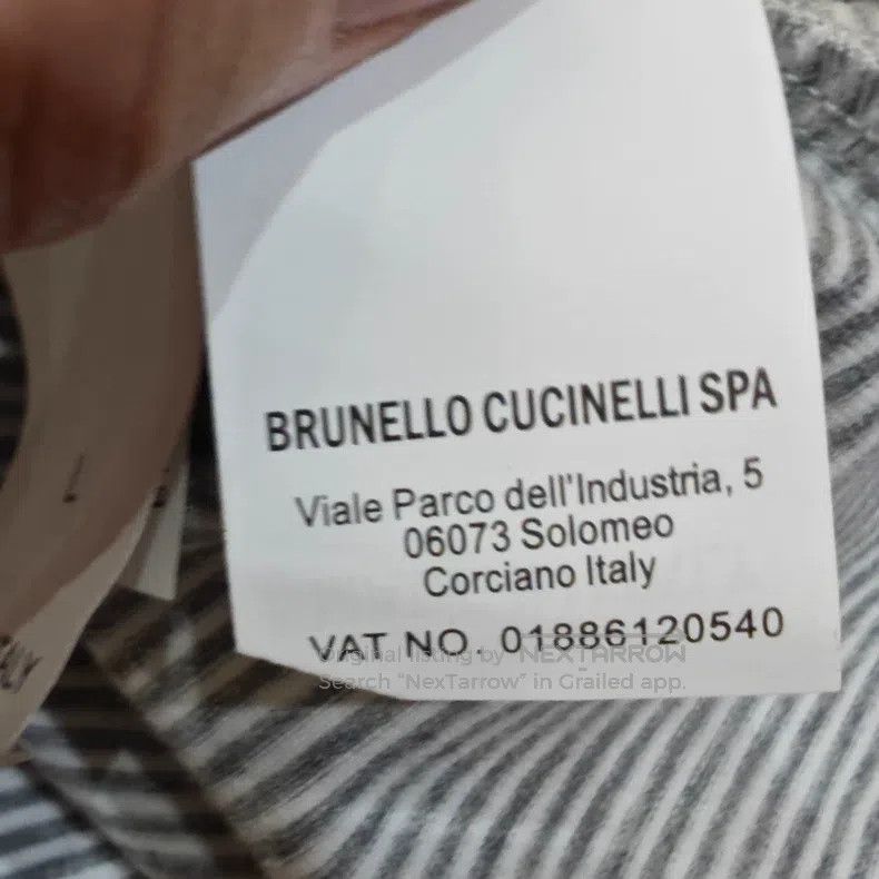 Brunello Cucinelli Brunello Cucinelli Short-sleeve T-shirt Size L / US 10 / IT 46 - 7 Thumbnail