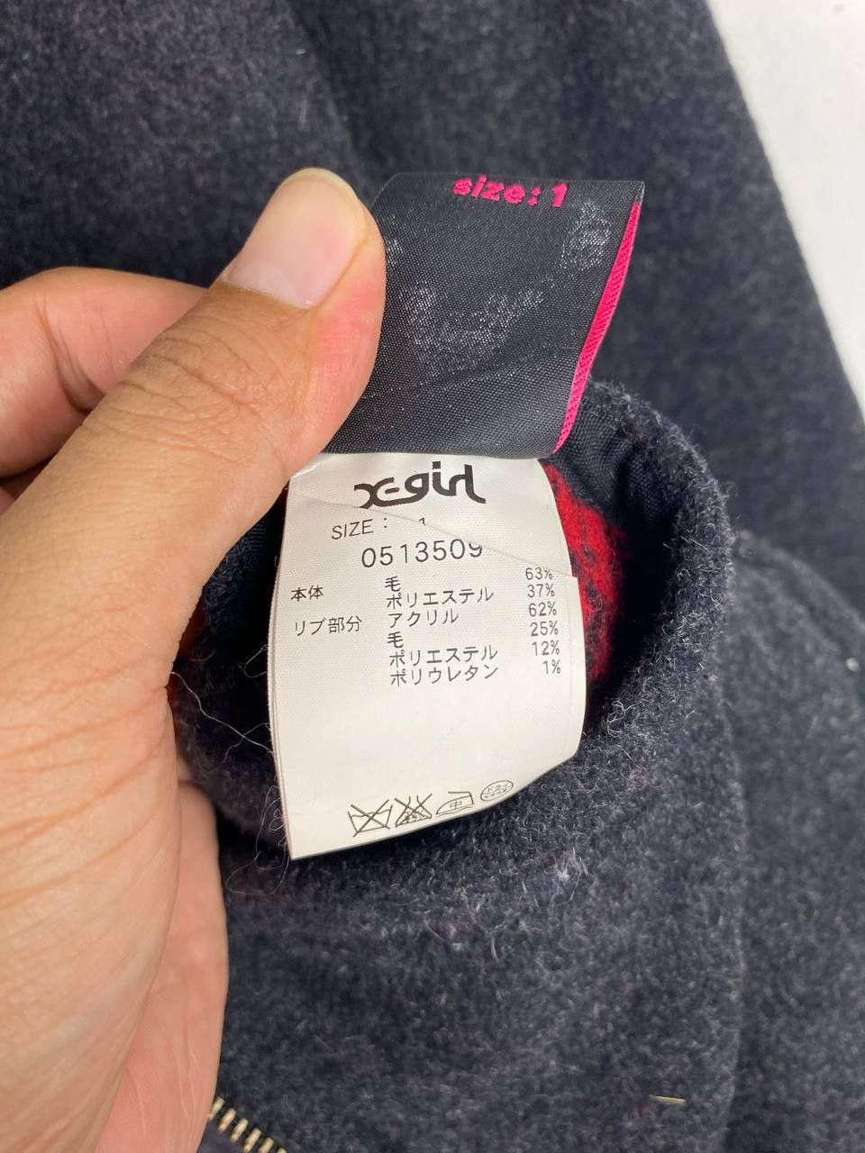 Japanese Brand xgirl japanese brands reversible wool jacket nice design Size M / US 6-8 / IT 42-44 - 8 Thumbnail