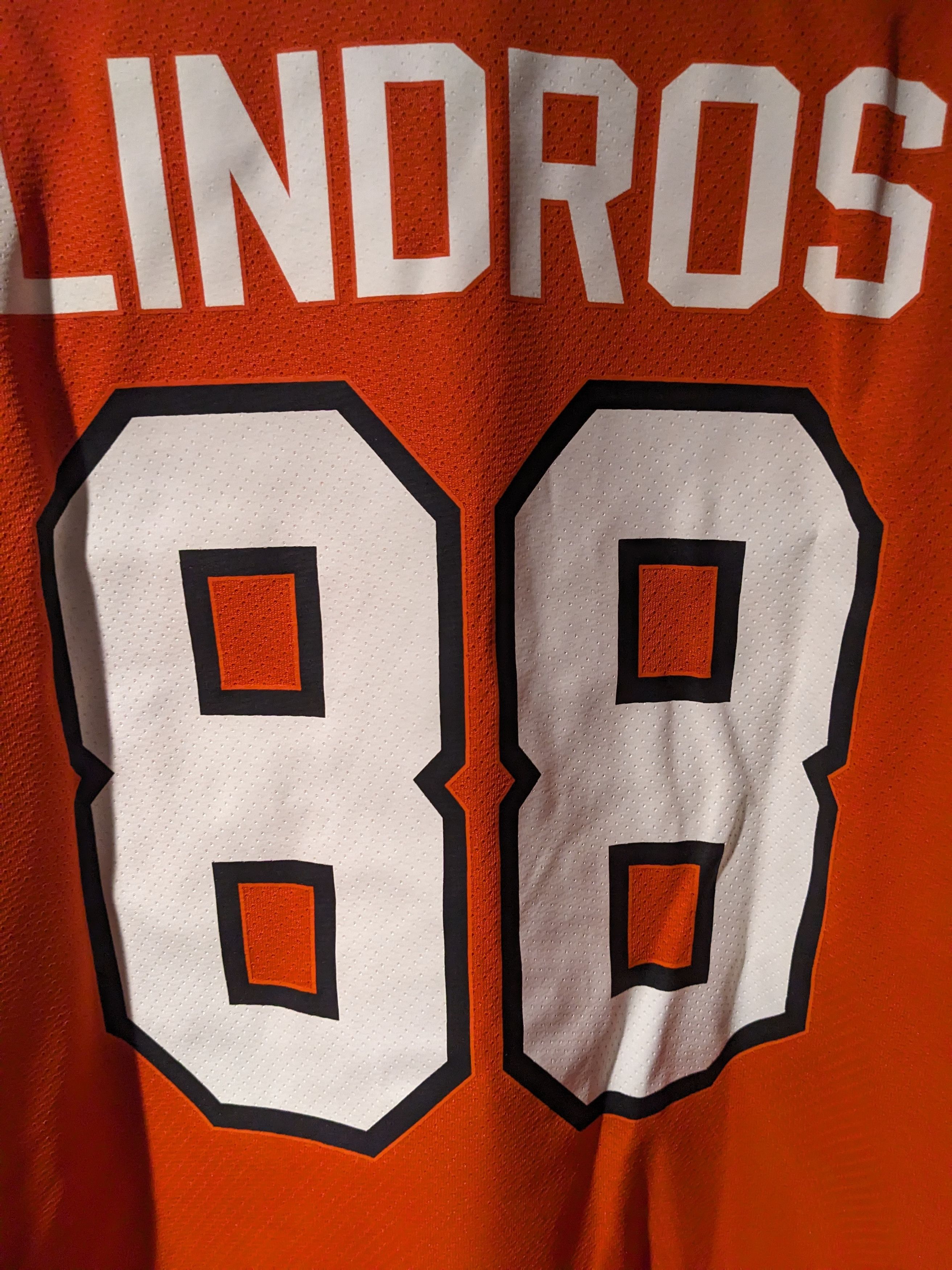 NHL Vintage 90s Philadelphia Flyers CCM Lindros Sports Jersey Size US XL / EU 56 / 4 - 8 Thumbnail