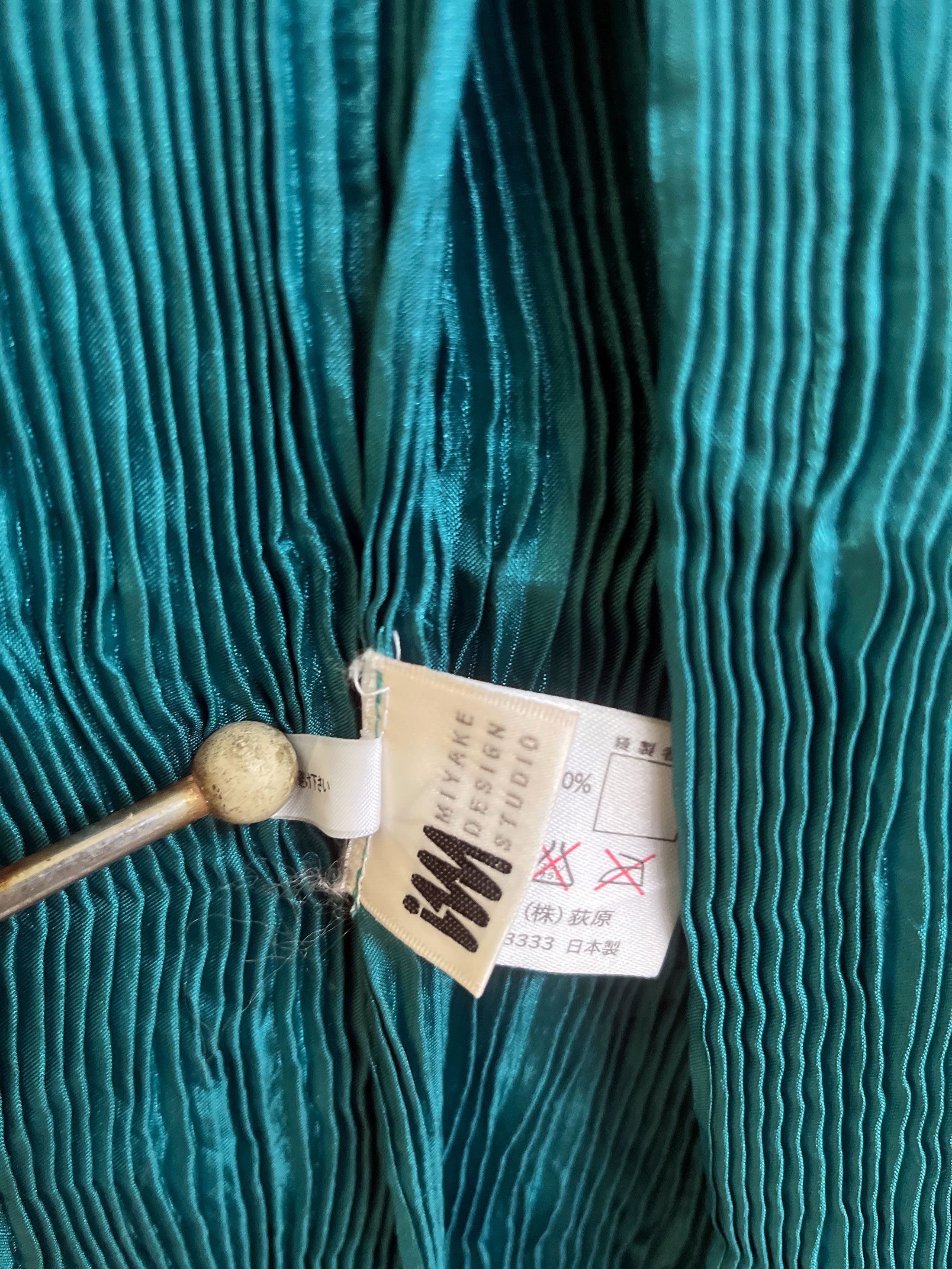 Japanese Brand Issey Miyake Studio Pleated Dress Size ONE SIZE - 7 Thumbnail