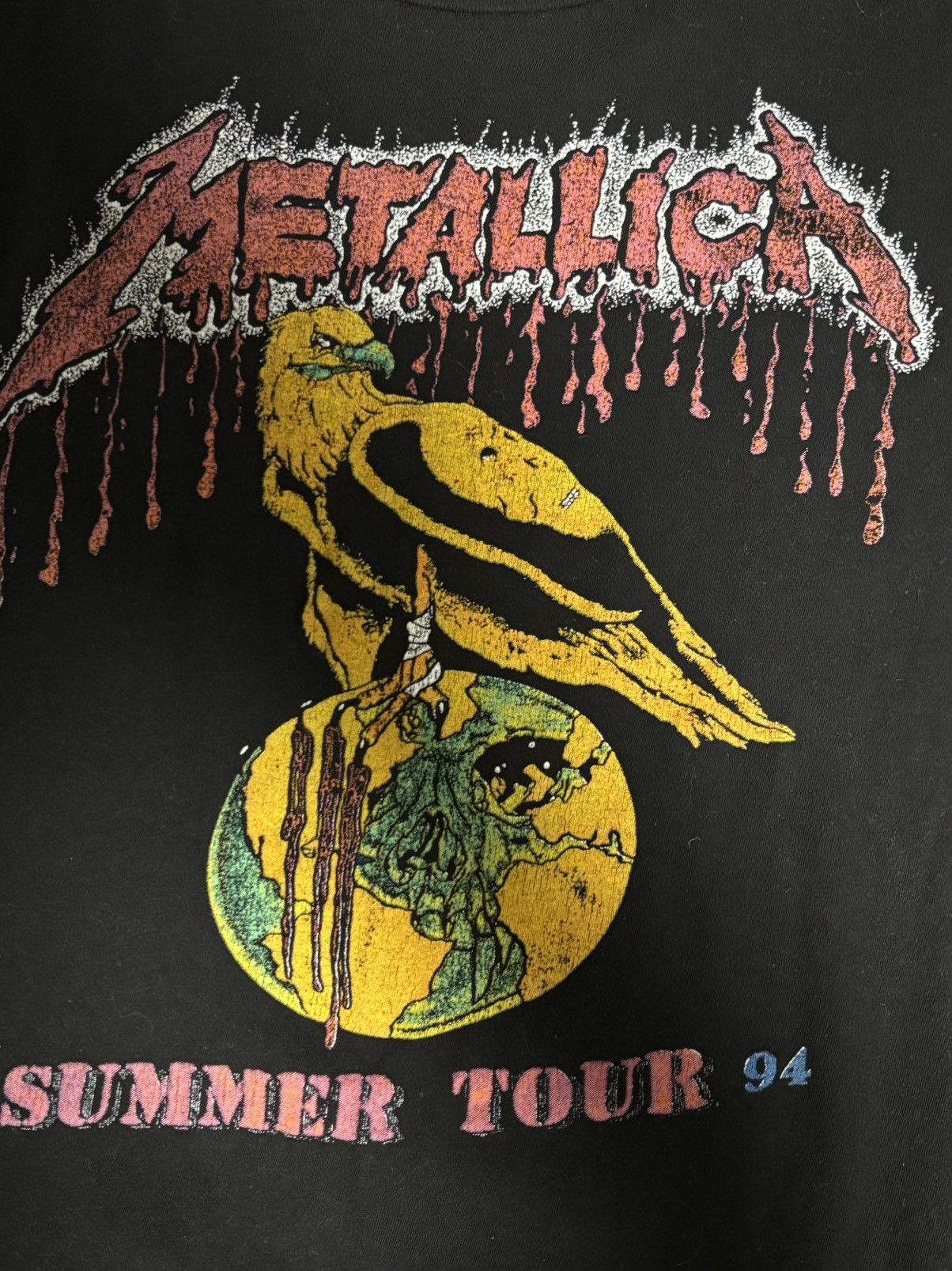 Band Tees Vintage 1994 Metallica Summer Tour Shirt Size US XXL / EU 58 / 5 - 2 Thumbnail