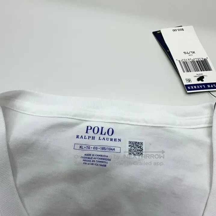 Polo Ralph Lauren Polo Ralph Lauren Logo Embroidered White Short Sleeve T. Size US XL / EU 56 / 4 - 3 Thumbnail