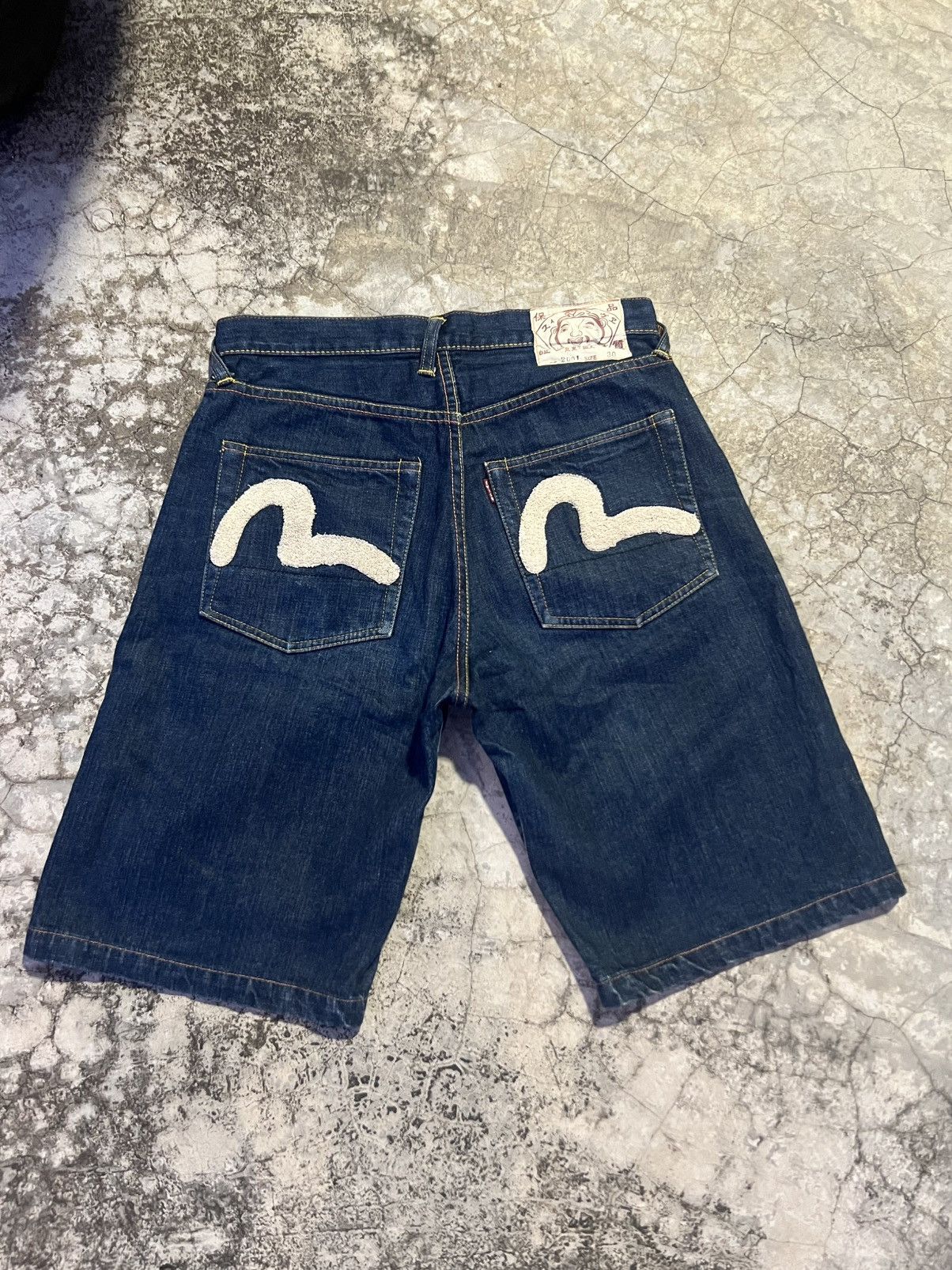 Evisu Evisu Is My God Short Denim 30 Size Size US 30 / EU 46 - 2 Thumbnail
