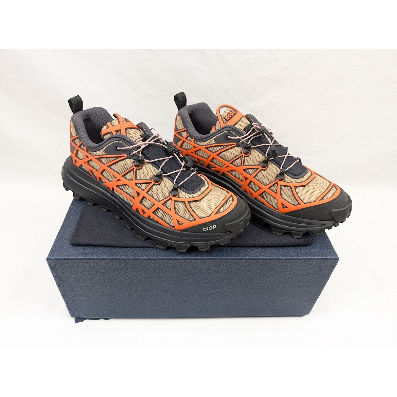 Dior o1rshd1 Mesh Rubber Sneakers in Multicolor Size US 11 / EU 44 - 21 Thumbnail