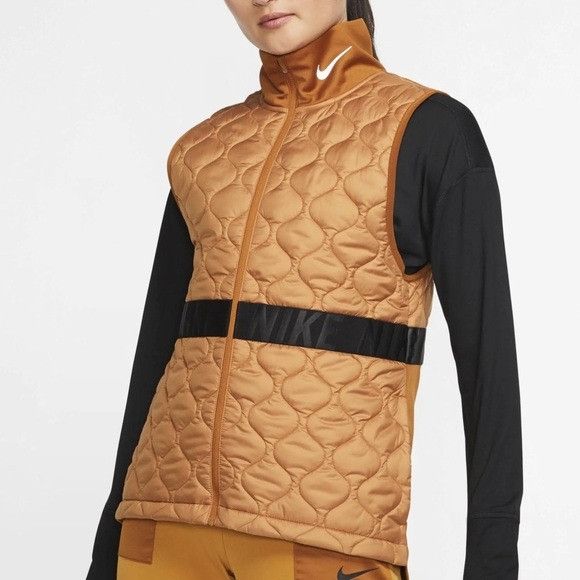 Nike New Nike Aerolayer Women's Running Vest Sz Small S Size S / US 4 / IT 40 - 1 Thumbnail