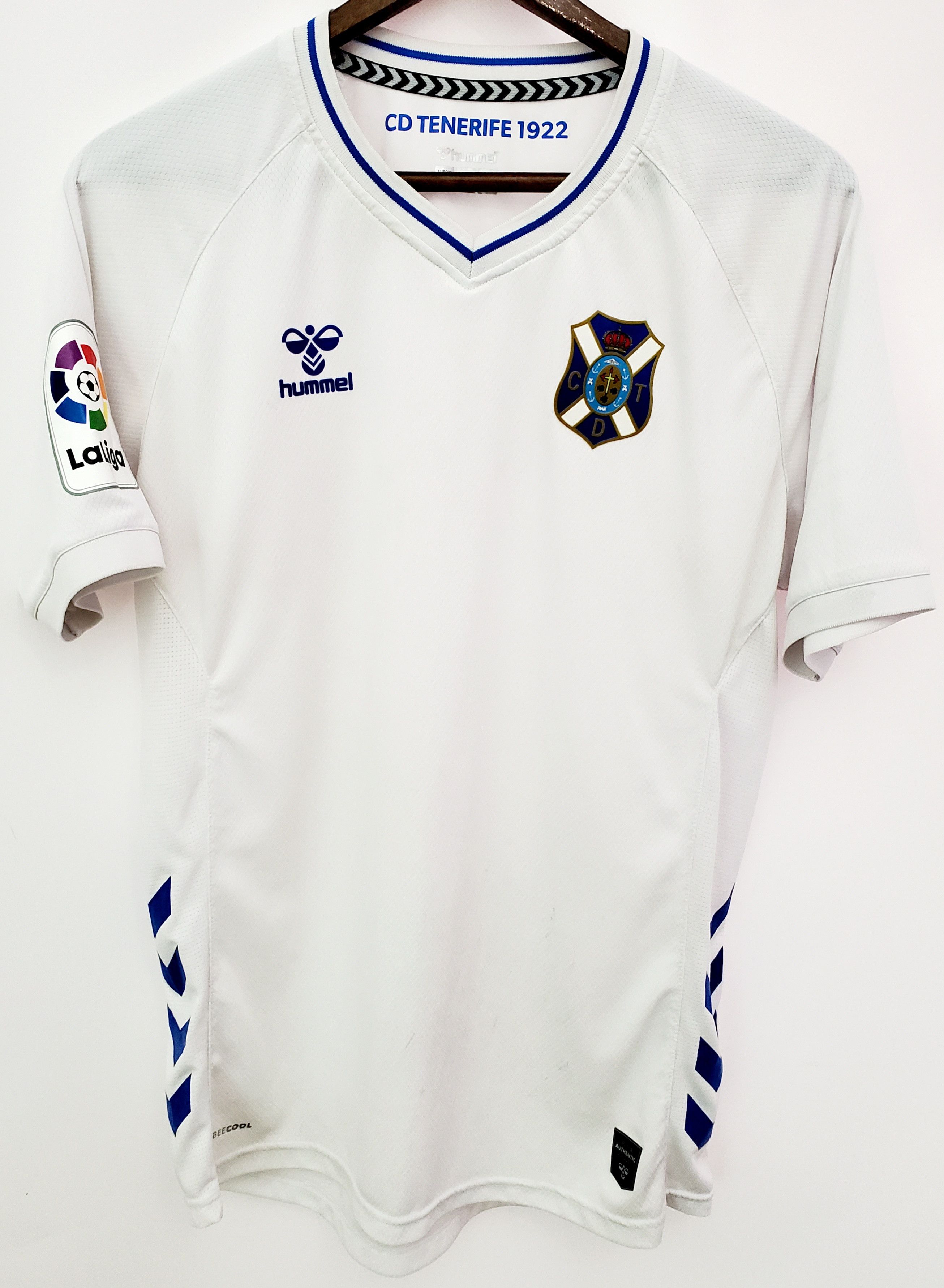 Hummel CD TENERIFE 2020 2021 Home Shirt Soccer Jersey Hummel M Size US M / EU 48-50 / 2 - 1 Thumbnail