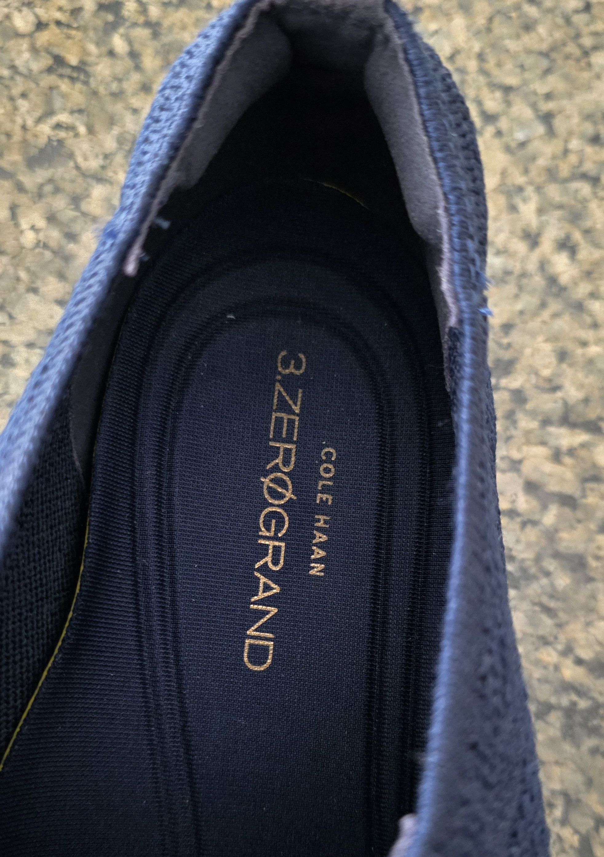 Cole Haan Cole Haan 3.ZEROGRAND Stitchlite Wingtip Oxford Navy Blue 11 Size US 11 / EU 44 - 8 Thumbnail
