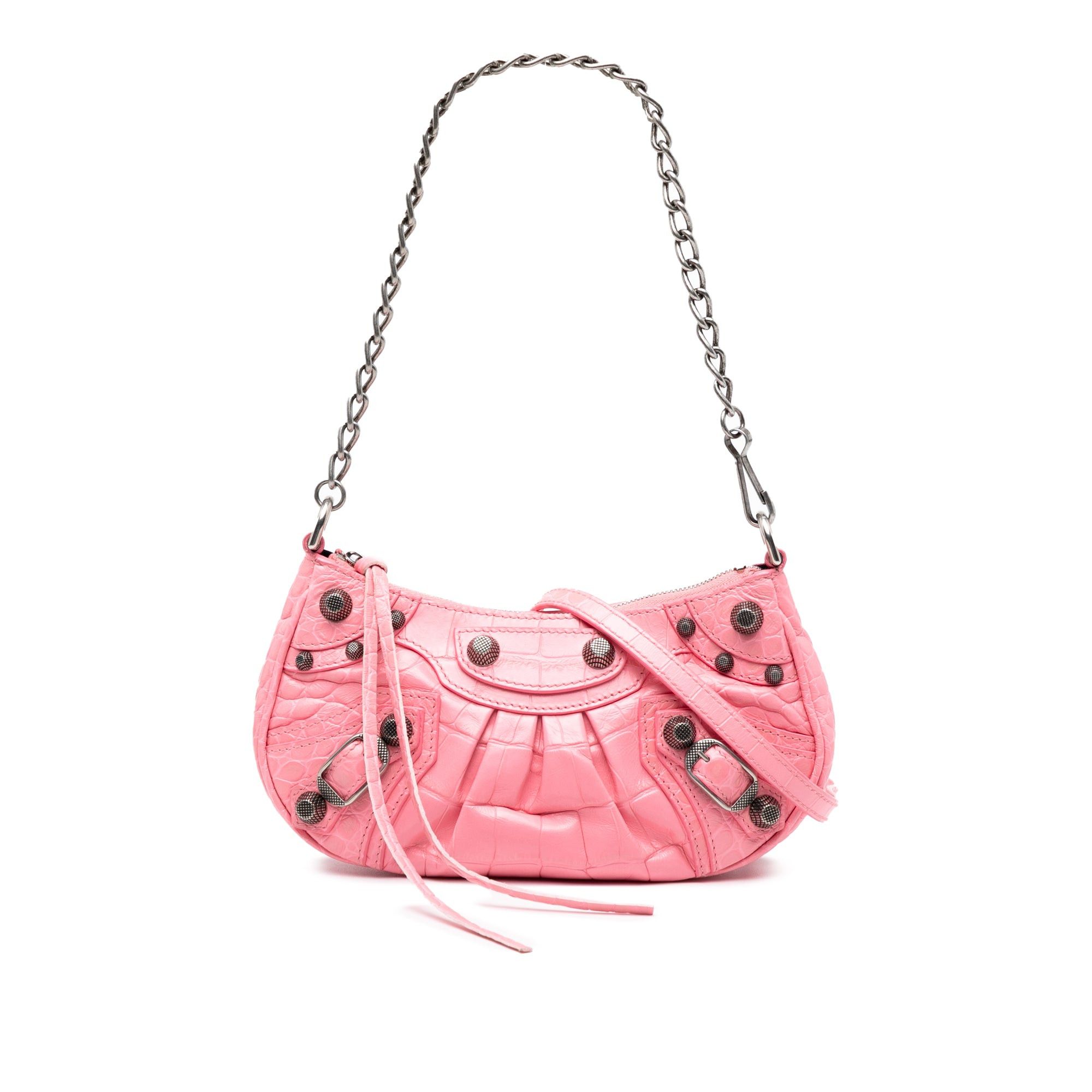 Balenciaga Mini Embossed Leather Motocross Le Cagole Size ONE SIZE - 1 Thumbnail