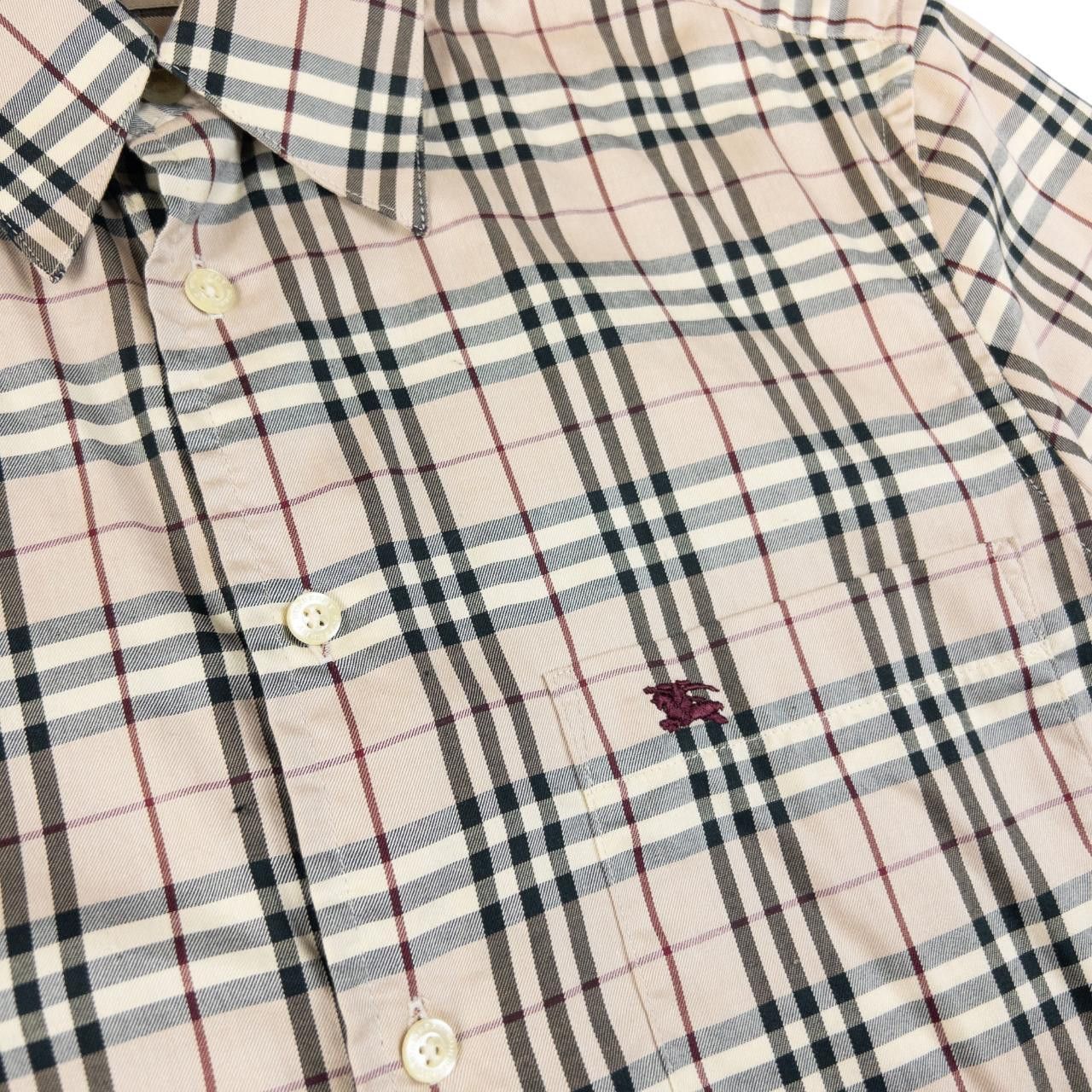 Burberry Vintage Burberry Nova Check Short Sleeve Button Up Shirt XS Size US XS / EU 42 / 0 - 5 Thumbnail